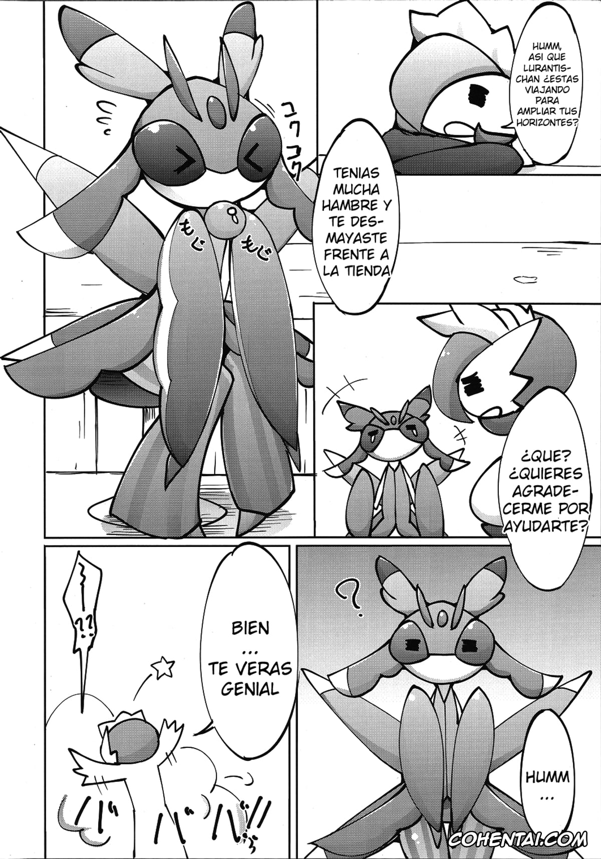 Pokemon | Pocket Monsters xxx, Gardevoir xxx, Lurantis xxx, Maid-san to Hanakamakiri-san no Ongaeshi (Pokémon), pagina 10