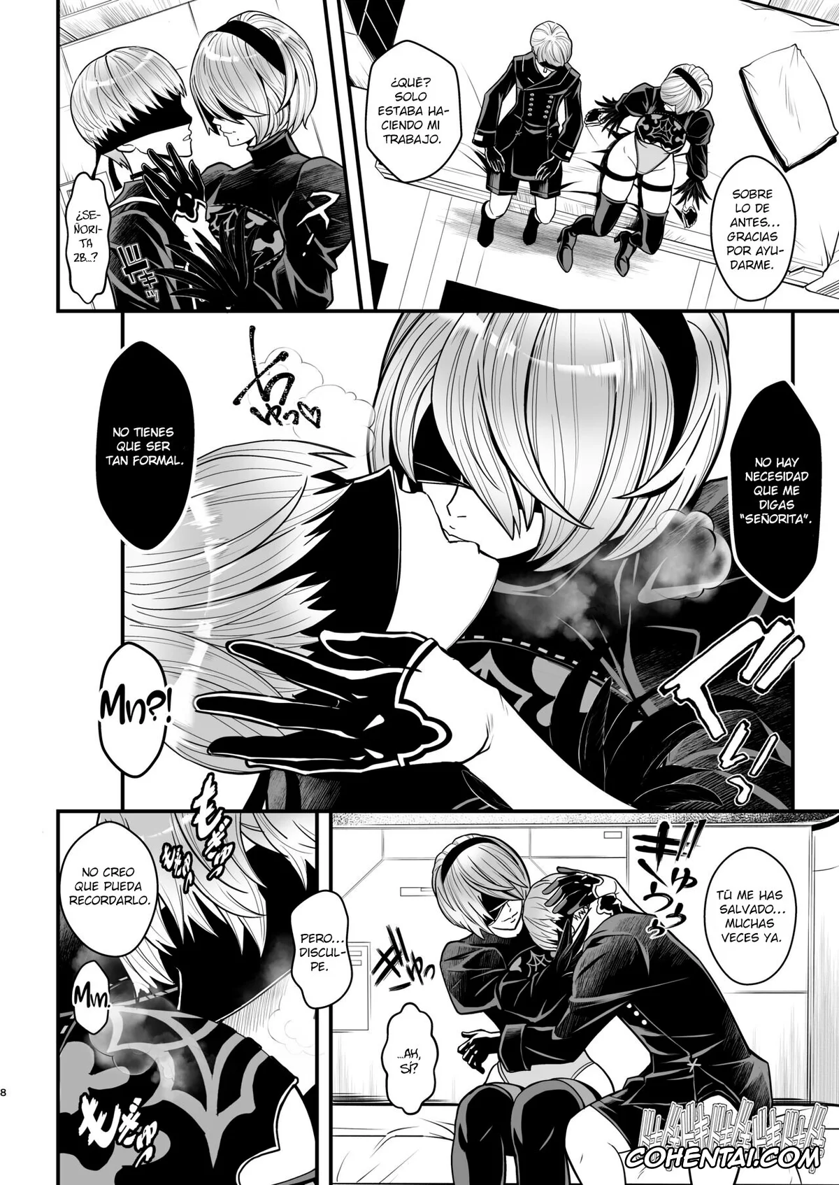 NieR:Automata porno, Nier Automata porno, 2B porno, 9S porno, Onna Senshinokyuusoku (Nier:Automata), pagina 8