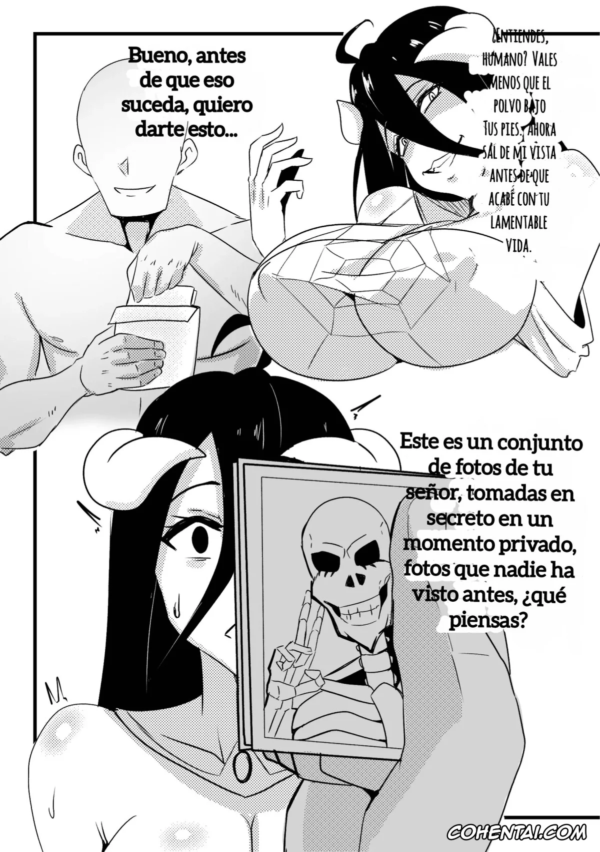 Overlord hentai, Albedo hentai, Wenching 5 + Extras (Overlord), pagina 3