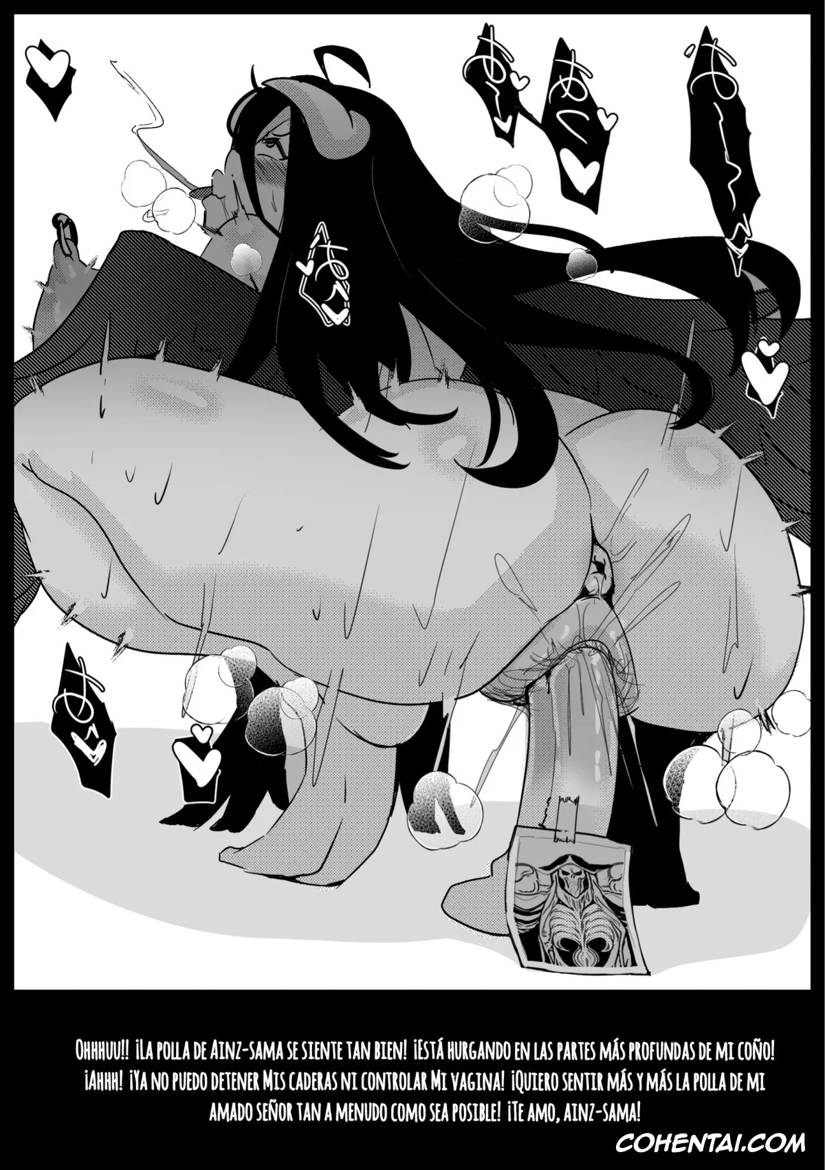 Overlord hentai, Albedo hentai, Wenching 5 + Extras (Overlord), pagina 18