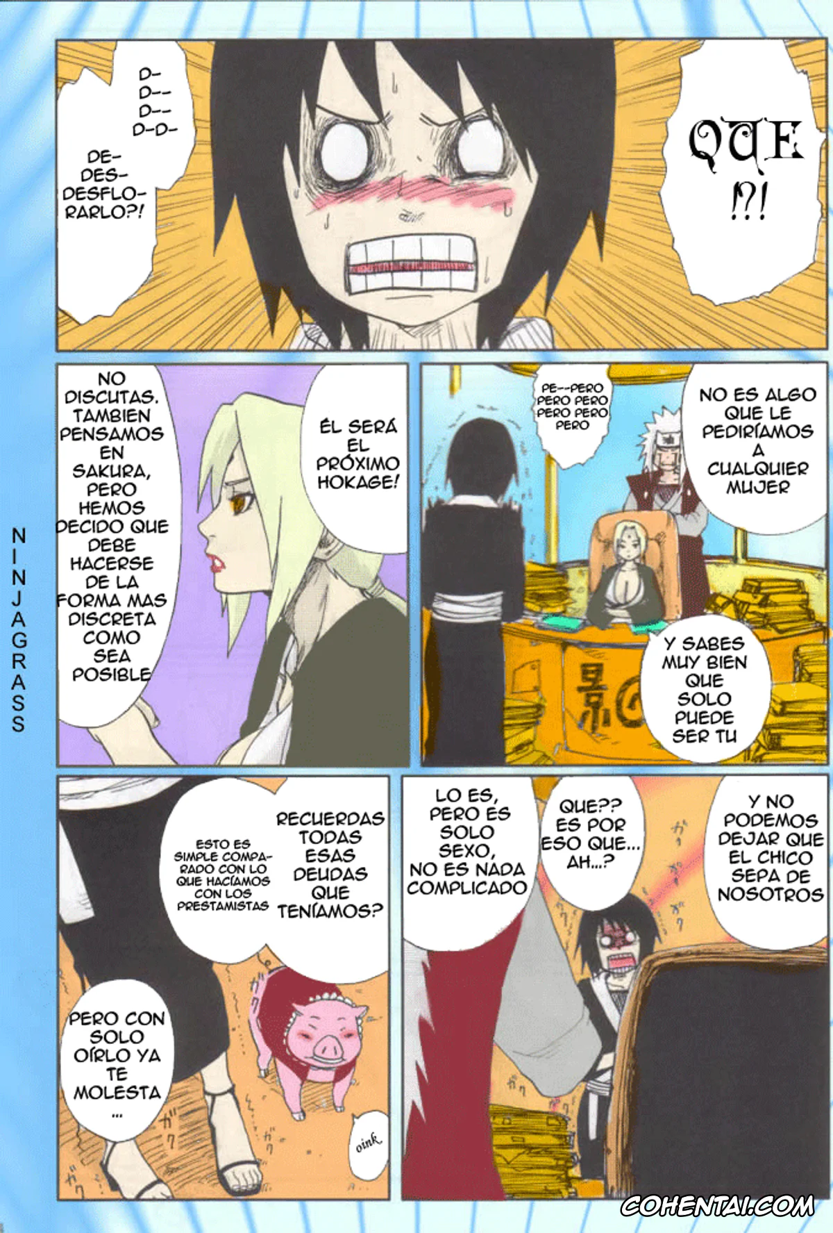 NARUTO porno, Naruto Uzumaki porno, Sakura Haruno porno, Shizune porno, Tsunade porno, Nisemono (Naruto), pagina 5