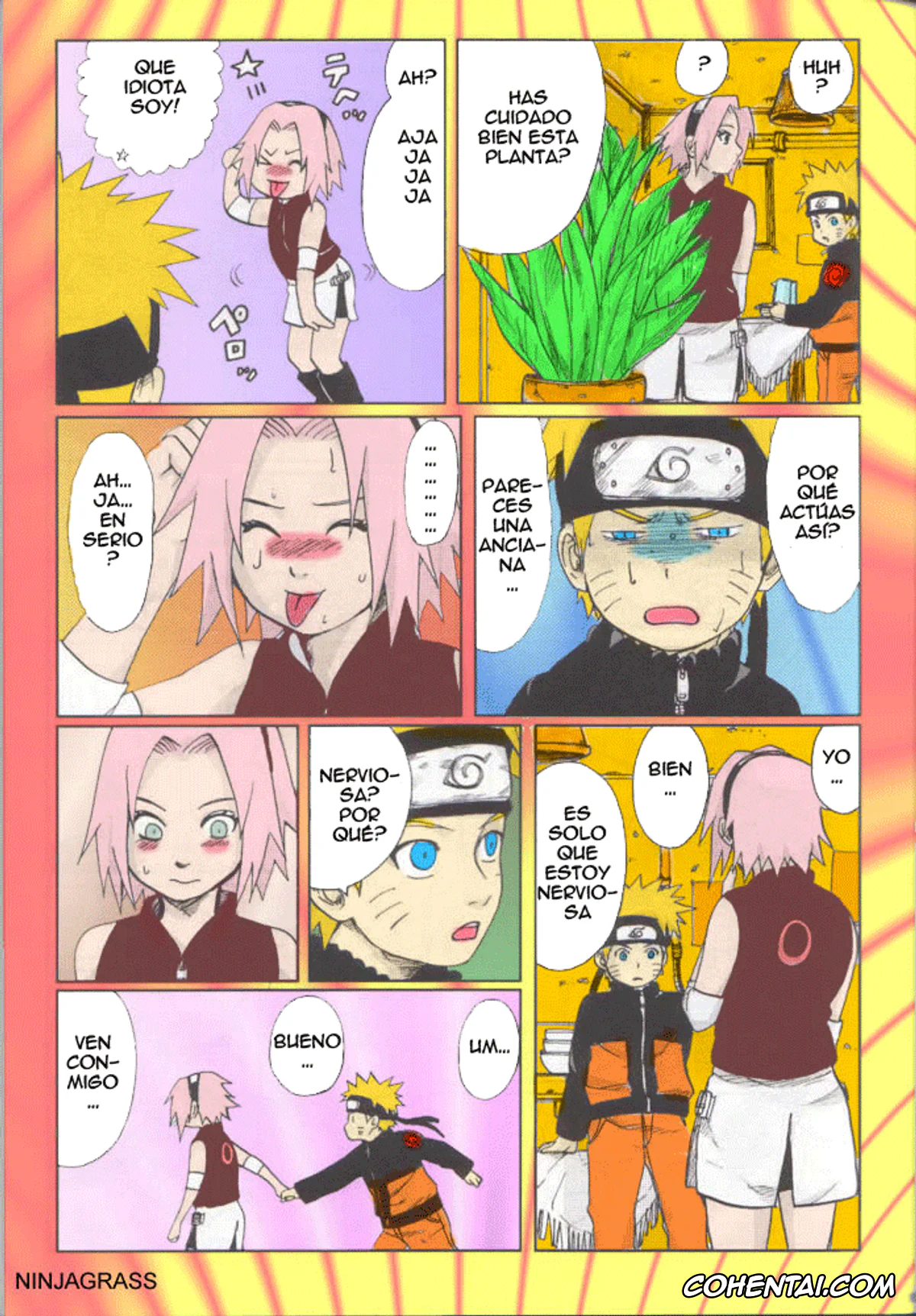NARUTO xxx, Naruto Uzumaki xxx, Sakura Haruno xxx, Shizune xxx, Tsunade xxx, Nisemono (Naruto), pagina 10