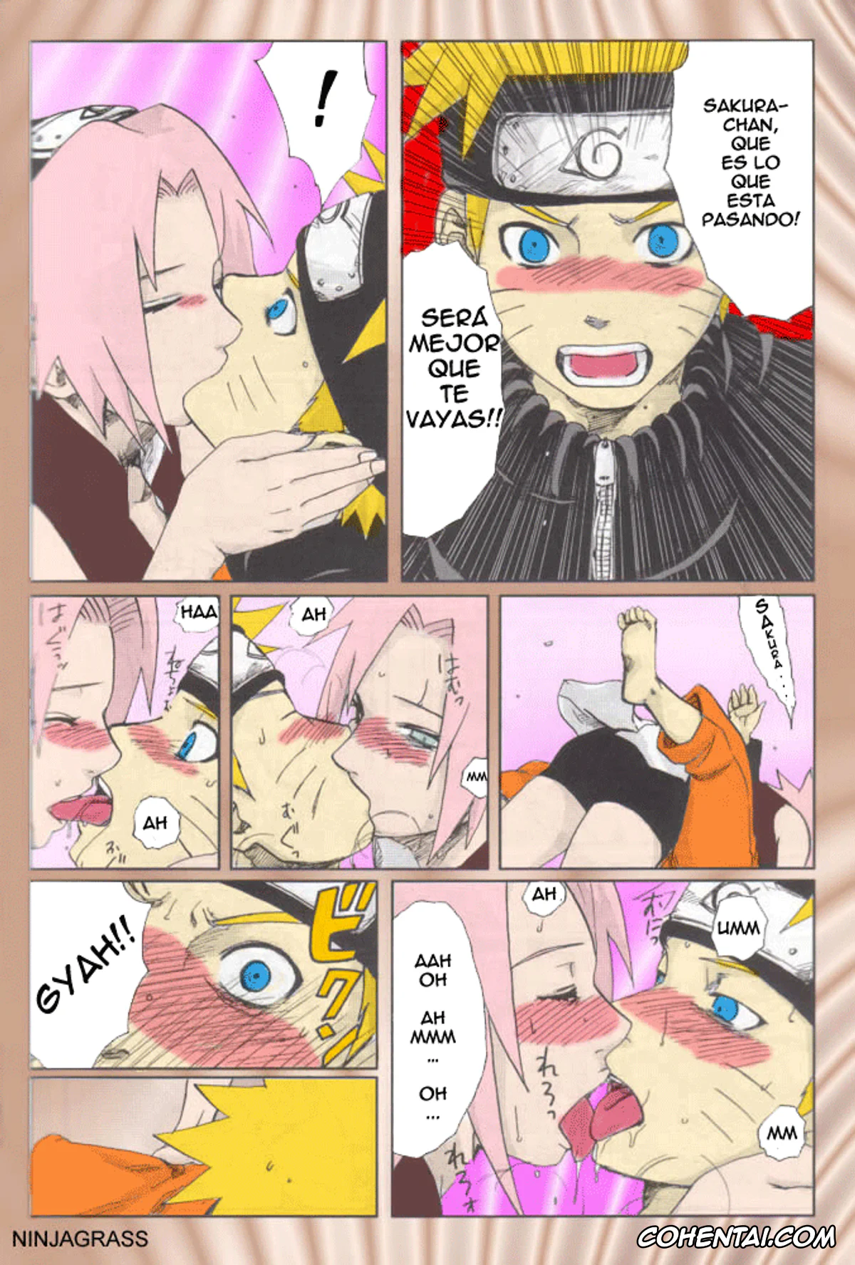 NARUTO xxx, Naruto Uzumaki xxx, Sakura Haruno xxx, Shizune xxx, Tsunade xxx, Nisemono (Naruto), pagina 13