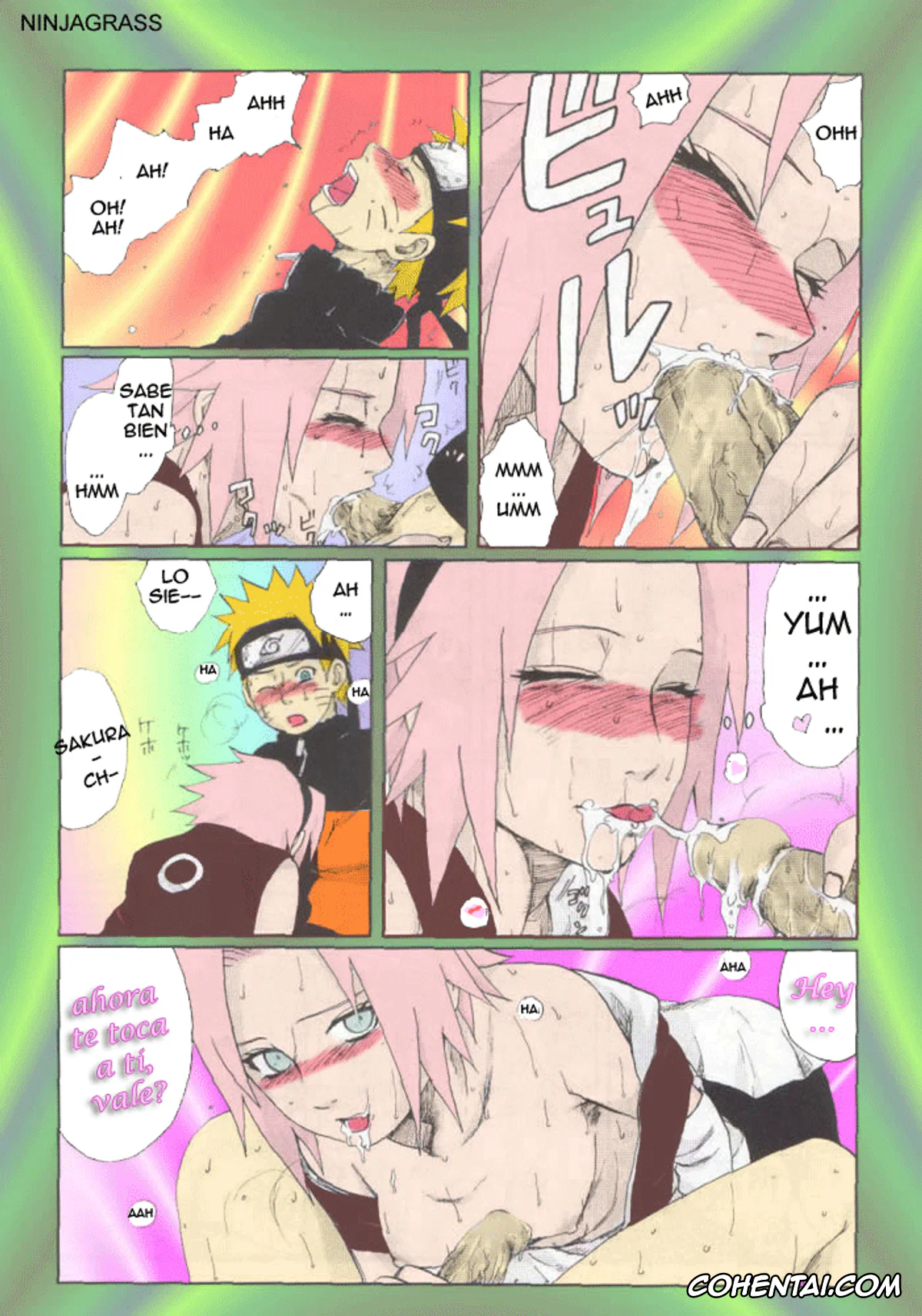NARUTO xxx, Naruto Uzumaki xxx, Sakura Haruno xxx, Shizune xxx, Tsunade xxx, Nisemono (Naruto), pagina 16