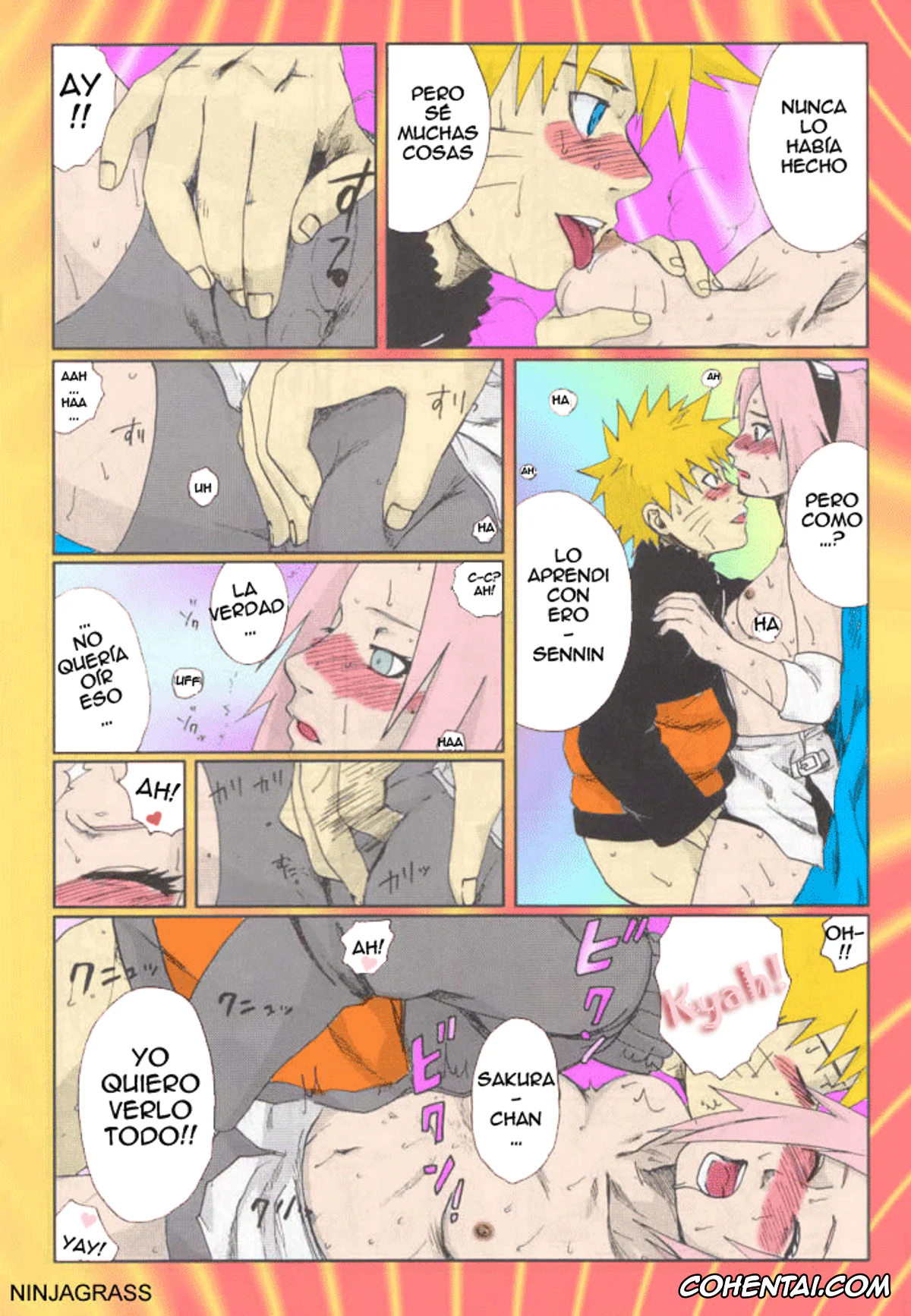 NARUTO hentai, Naruto Uzumaki hentai, Sakura Haruno hentai, Shizune hentai, Tsunade hentai, Nisemono (Naruto), pagina 18