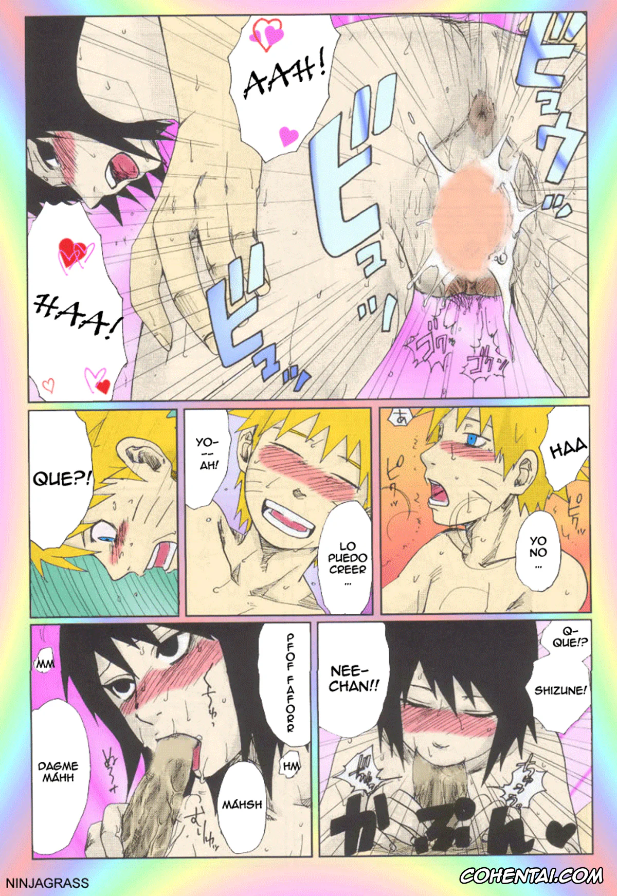 NARUTO xxx, Naruto Uzumaki xxx, Sakura Haruno xxx, Shizune xxx, Tsunade xxx, Nisemono (Naruto), pagina 31