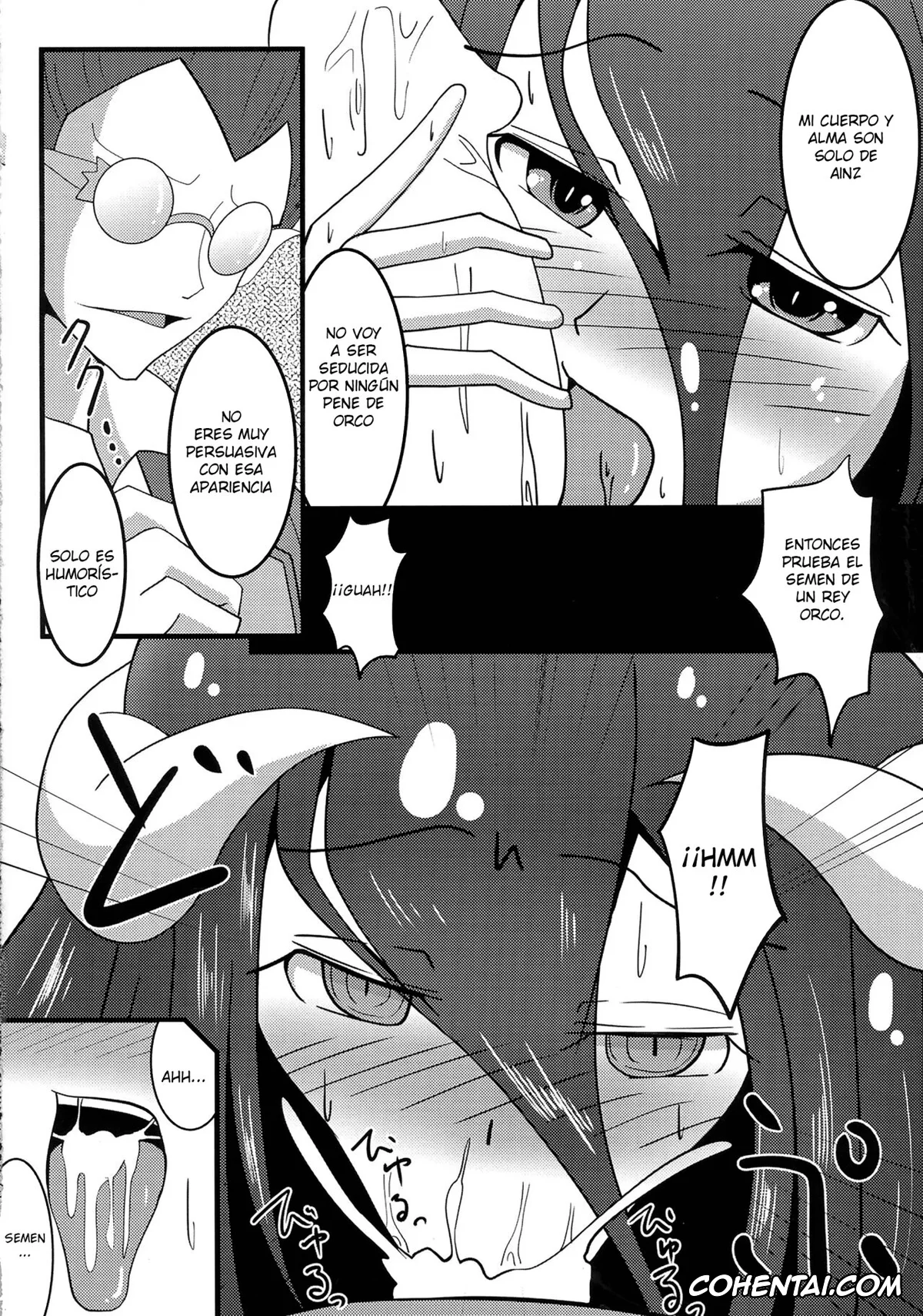 Overlord porno, Albedo porno, Haitoku no Hitotsukami (Overlord), pagina 8