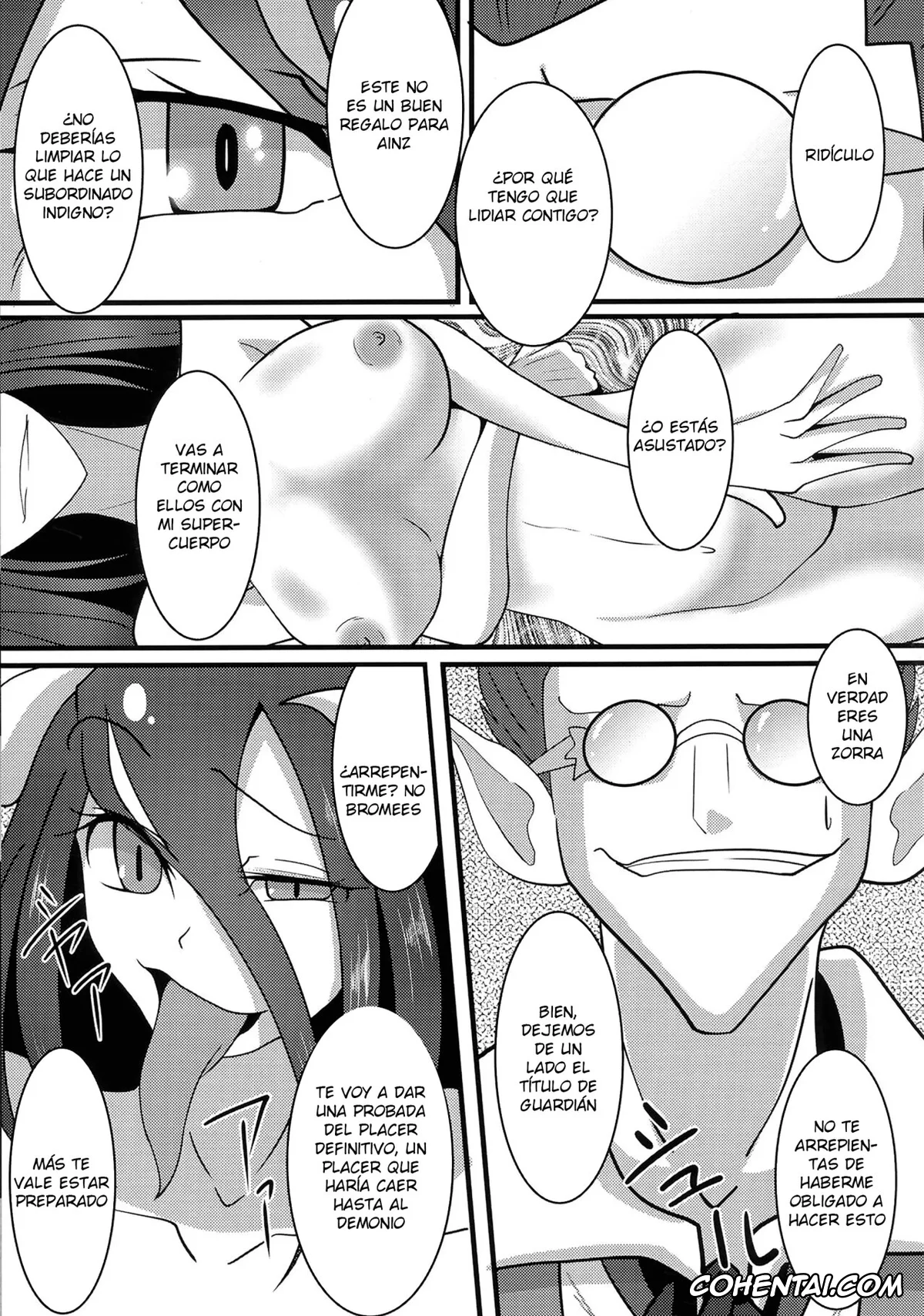 Overlord hentai, Albedo hentai, Haitoku no Hitotsukami (Overlord), pagina 15