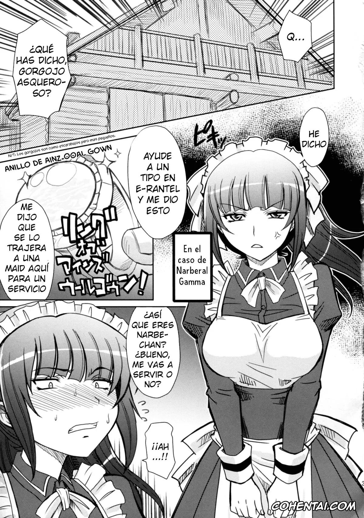 Overlord porno, Lupusregina Beta porno, Narberal Gamma porno, Solution Epsilon porno, Log House Gyoumu Nisshi (Overlord), pagina 5