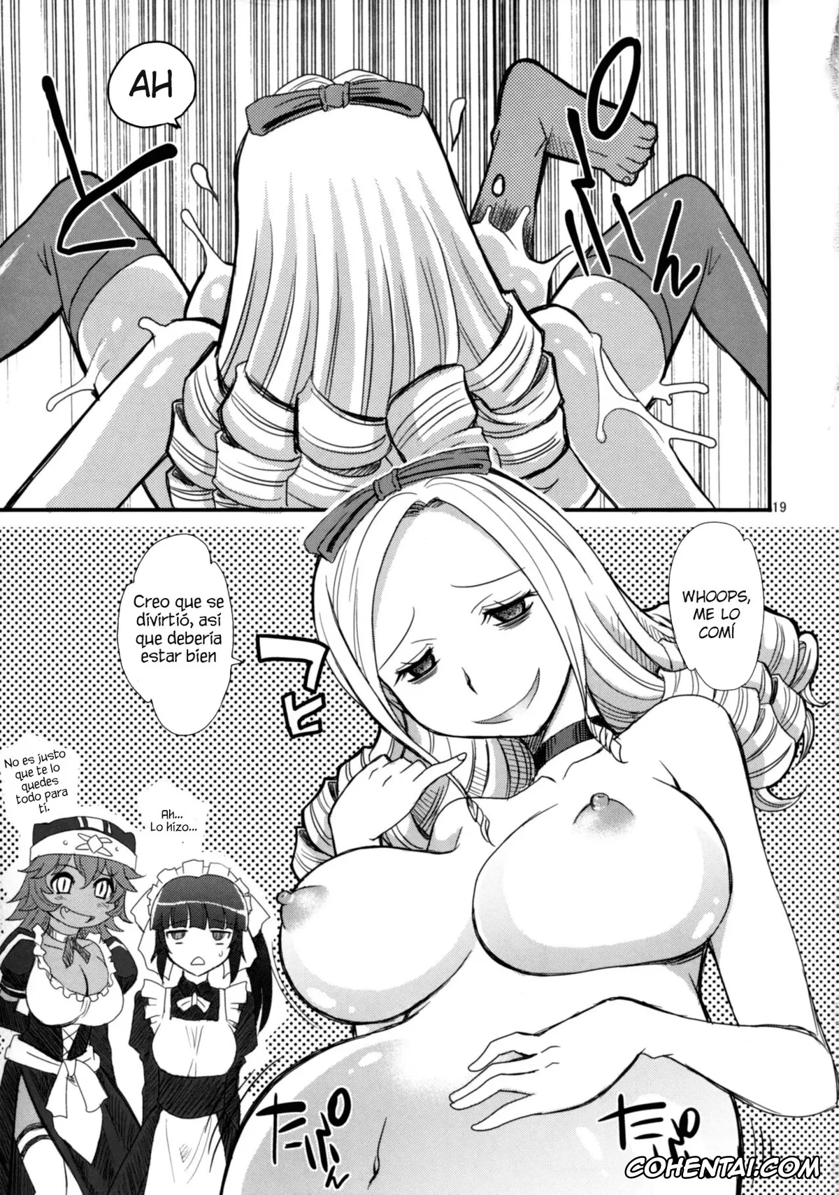Overlord hentai, Lupusregina Beta hentai, Narberal Gamma hentai, Solution Epsilon hentai, Log House Gyoumu Nisshi (Overlord), pagina 21