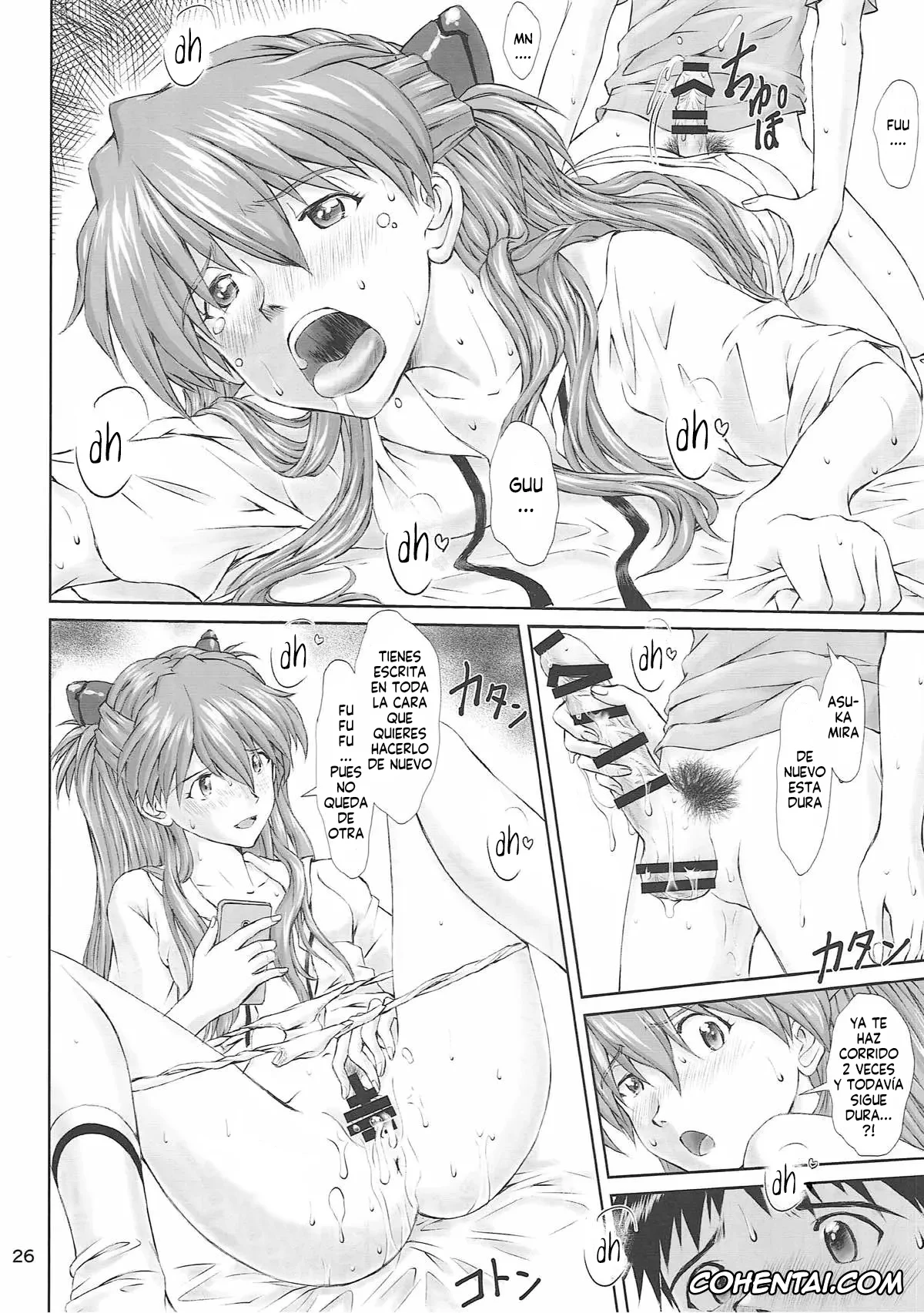 Neon Genesis Evangelion hentai, Asuka Langley Soryu hentai, Hikari Horaki hentai, Shinji Ikari hentai, Touji Suzuhara hentai, MISSEND (Neon Genesis Evangelion), pagina 24
