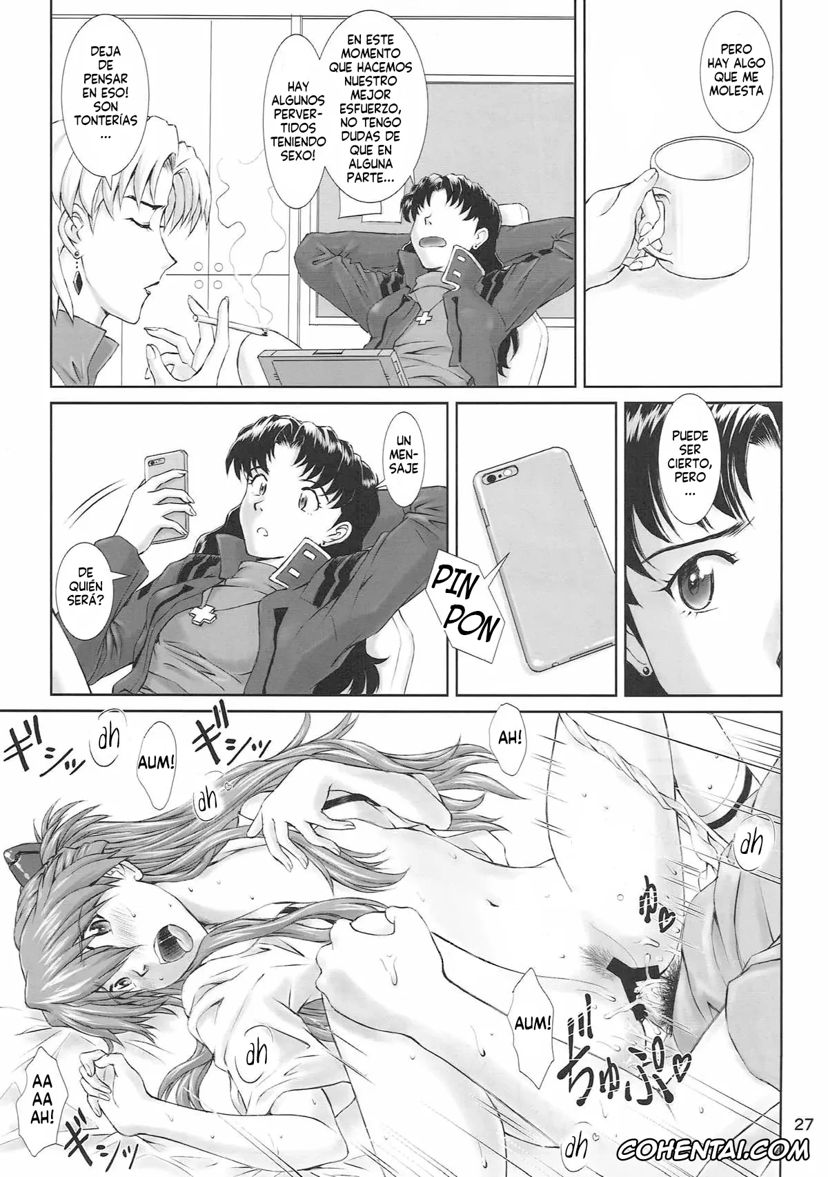Neon Genesis Evangelion xxx, Asuka Langley Soryu xxx, Hikari Horaki xxx, Shinji Ikari xxx, Touji Suzuhara xxx, MISSEND (Neon Genesis Evangelion), pagina 25