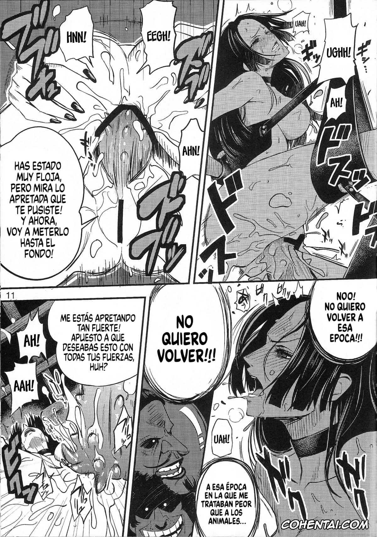 One Piece porno, Boa Hancock porno, Sadi-chan porno, Onnagoroshi Hebi no Jigoku (One Piece), pagina 8