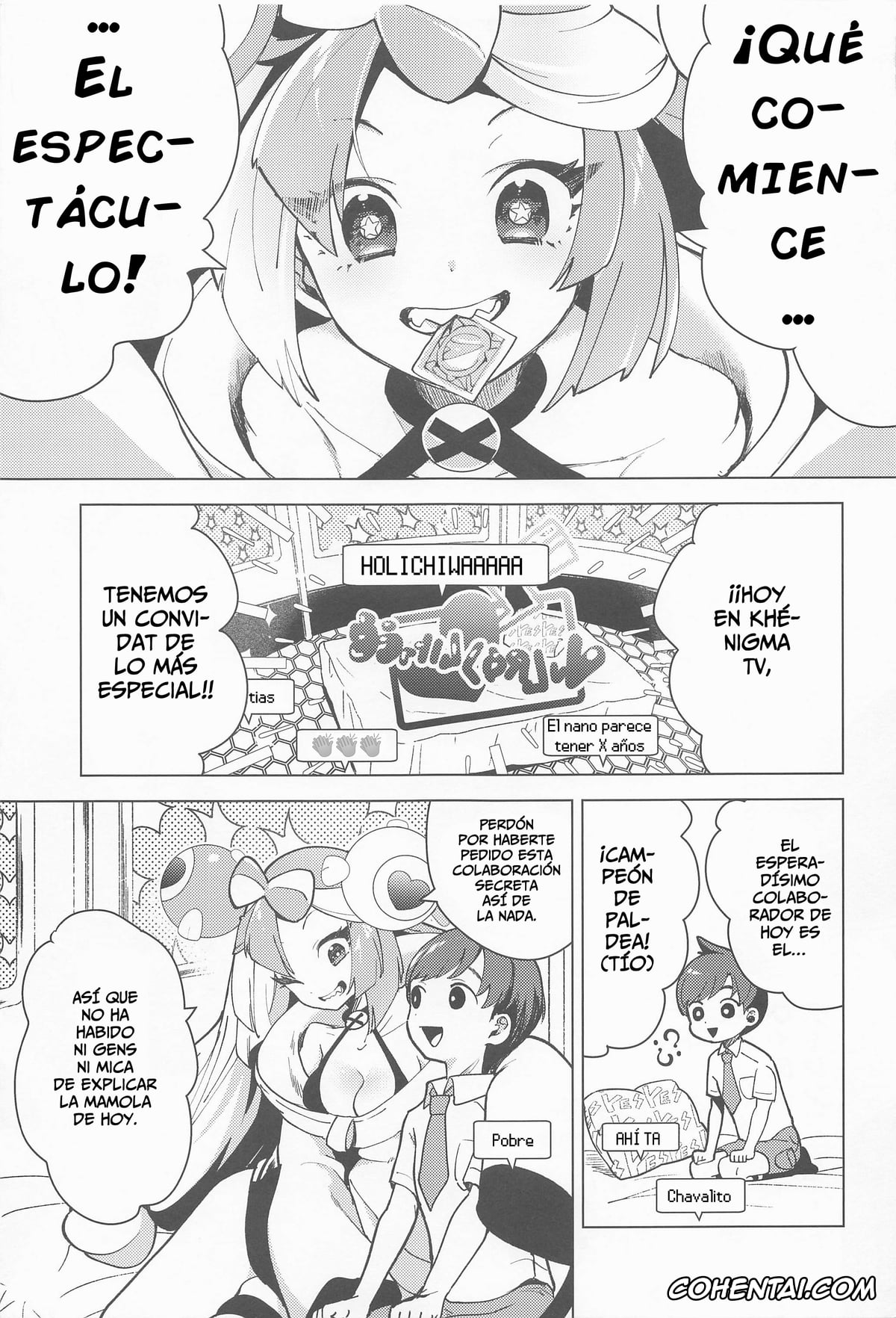 Pokemon | Pocket Monsters xxx, Florian xxx, Iono xxx, Nanjamo to Ura Gym Challenge!! (Pokémon Scarlet and Violet), pagina 4