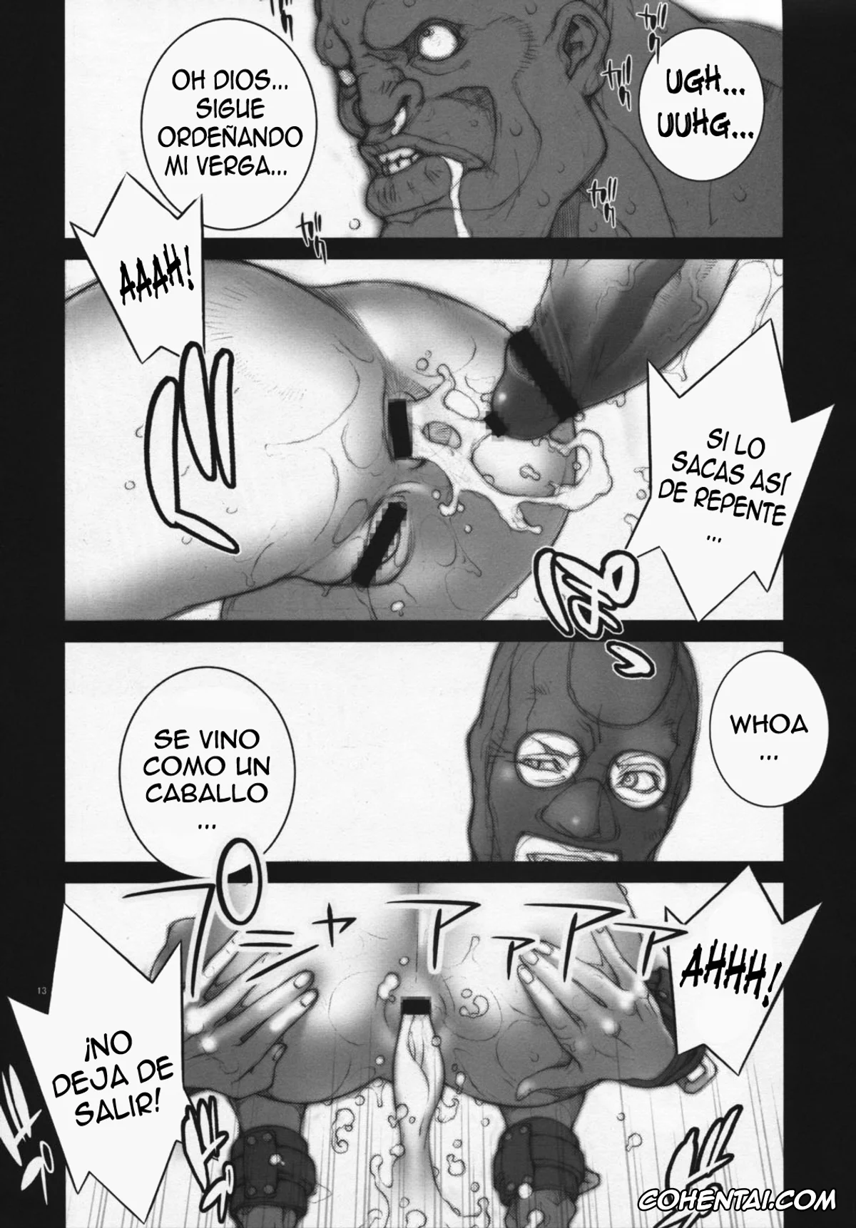 Street Fighter porno, Balrog porno, Chun-Li porno, Haru Urara 3 (Street Fighter), pagina 14