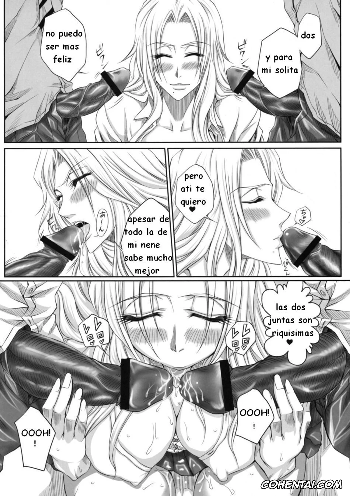 Bleach hentai, Rangiku Matsumoto hentai, Toushirou Hitsugaya hentai, Oh (Bleach), pagina 9