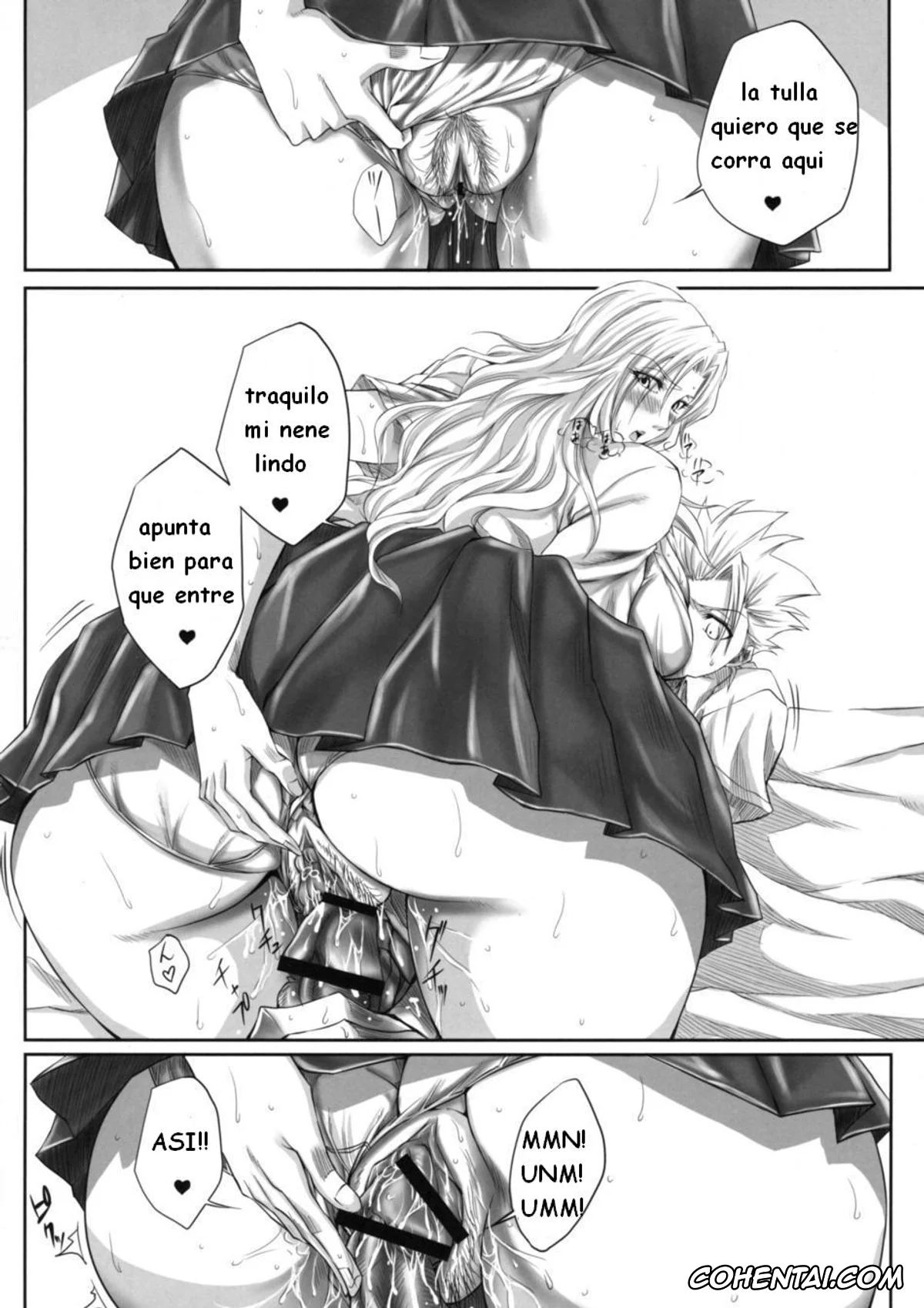 Bleach porno, Rangiku Matsumoto porno, Toushirou Hitsugaya porno, Oh (Bleach), pagina 11