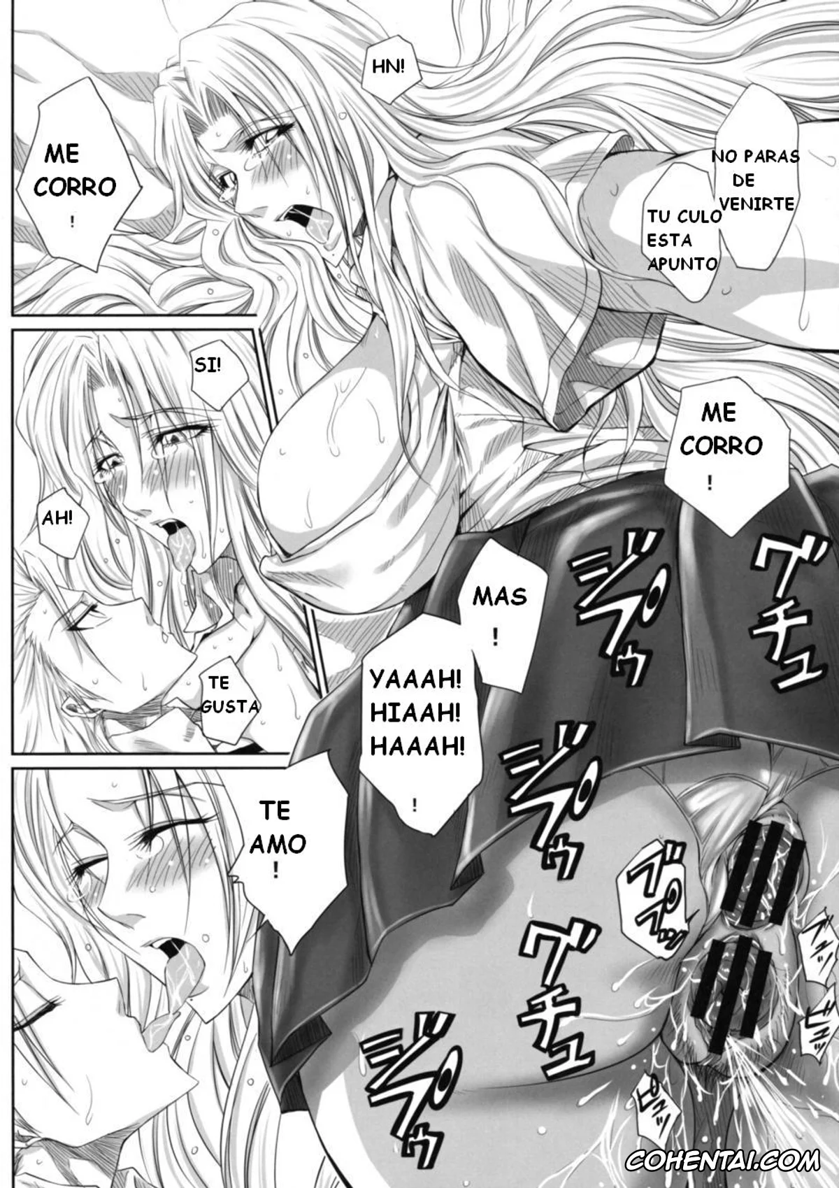 Bleach hentai, Rangiku Matsumoto hentai, Toushirou Hitsugaya hentai, Oh (Bleach), pagina 18