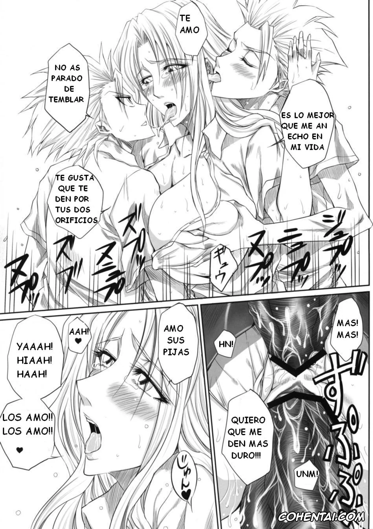 Bleach xxx, Rangiku Matsumoto xxx, Toushirou Hitsugaya xxx, Oh (Bleach), pagina 19