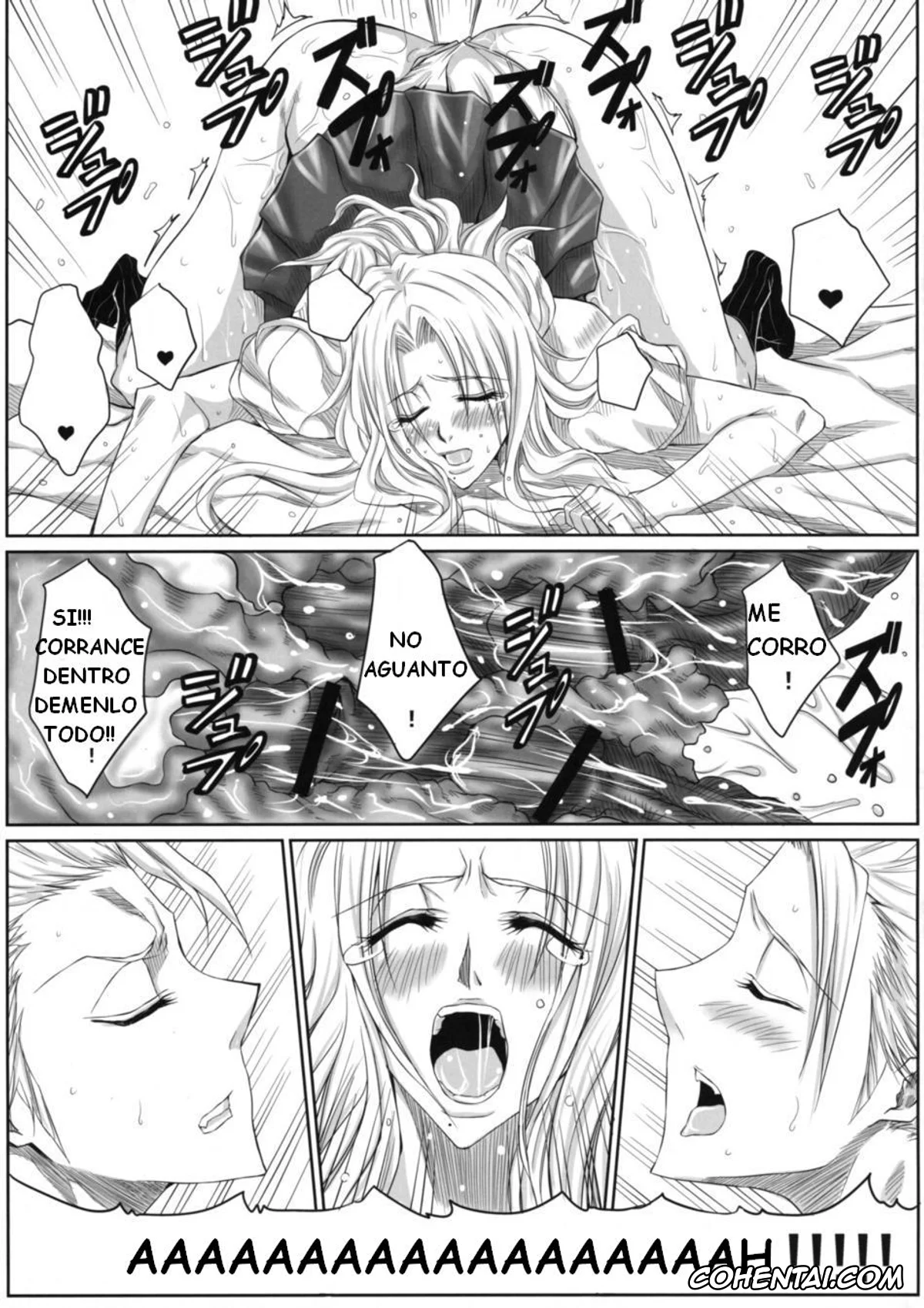 Bleach porno, Rangiku Matsumoto porno, Toushirou Hitsugaya porno, Oh (Bleach), pagina 20
