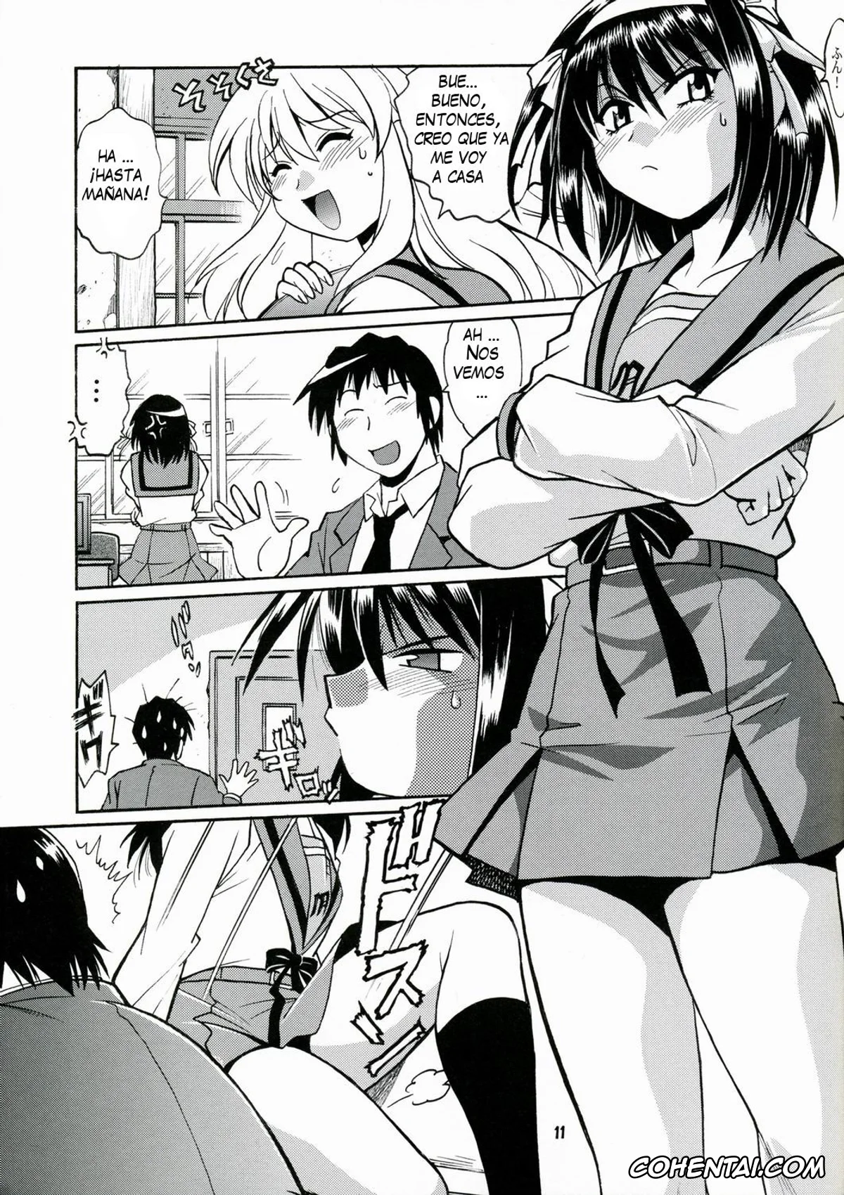 The Melancholy Of Haruhi Suzumiya | Suzumiya Haruhi No Yuuutsu xxx, Haruhi Suzumiya xxx, Kyon xxx, Mikuru Asahina xxx, Haruhi no Uzuki (Suzumiya Haruhi no Yuuutsu), pagina 10