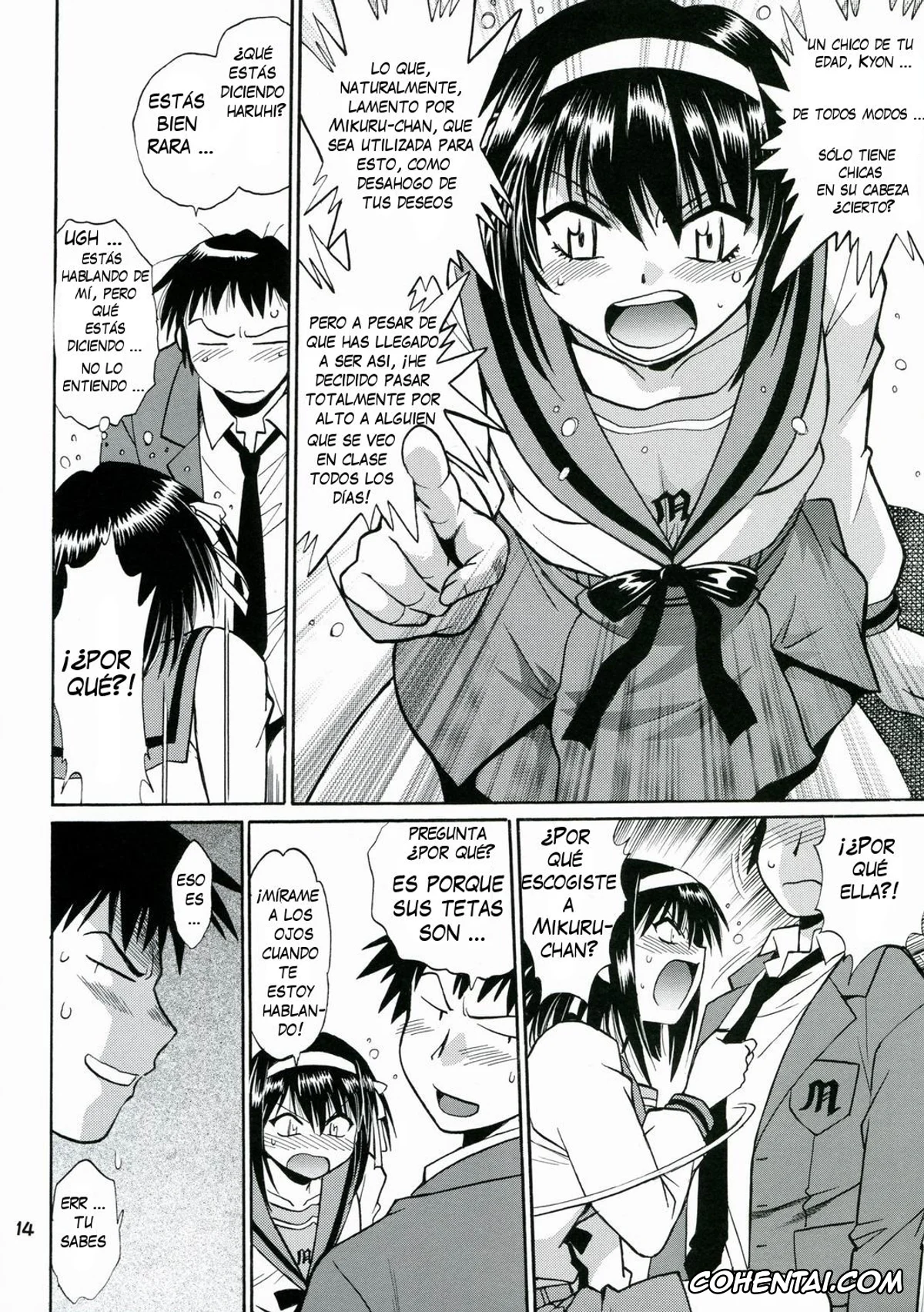 The Melancholy Of Haruhi Suzumiya | Suzumiya Haruhi No Yuuutsu xxx, Haruhi Suzumiya xxx, Kyon xxx, Mikuru Asahina xxx, Haruhi no Uzuki (Suzumiya Haruhi no Yuuutsu), pagina 13