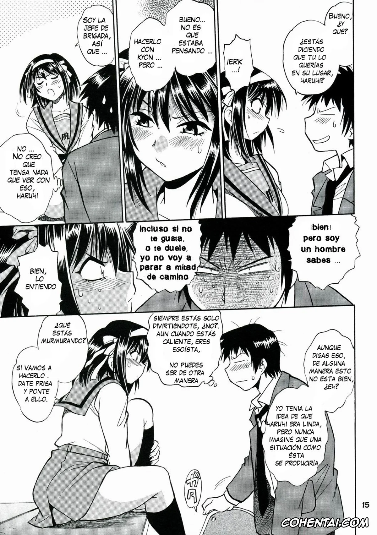 The Melancholy Of Haruhi Suzumiya | Suzumiya Haruhi No Yuuutsu porno, Haruhi Suzumiya porno, Kyon porno, Mikuru Asahina porno, Haruhi no Uzuki (Suzumiya Haruhi no Yuuutsu), pagina 14