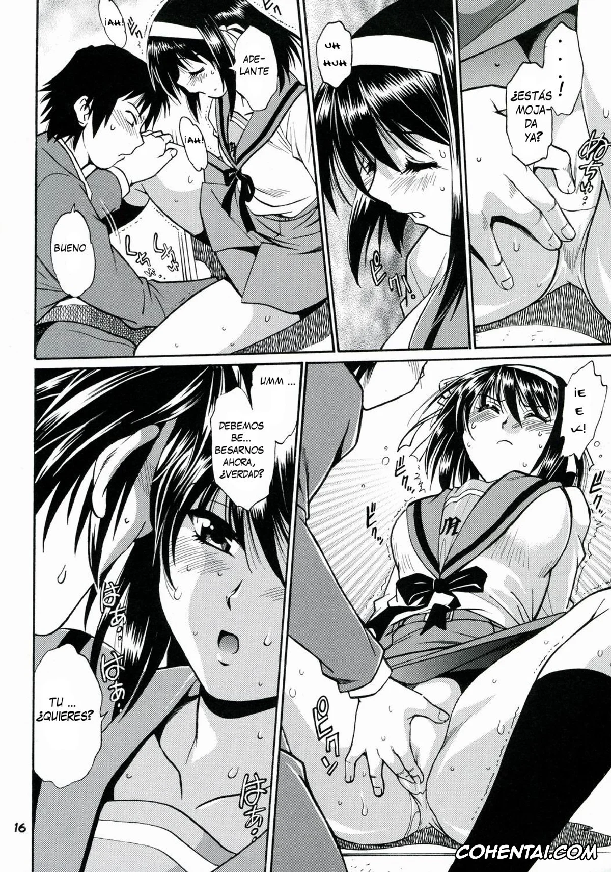 The Melancholy Of Haruhi Suzumiya | Suzumiya Haruhi No Yuuutsu hentai, Haruhi Suzumiya hentai, Kyon hentai, Mikuru Asahina hentai, Haruhi no Uzuki (Suzumiya Haruhi no Yuuutsu), pagina 15