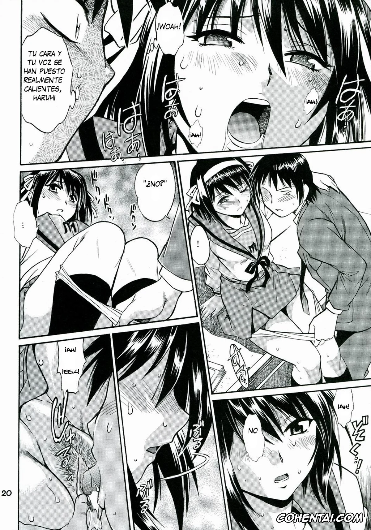 The Melancholy Of Haruhi Suzumiya | Suzumiya Haruhi No Yuuutsu xxx, Haruhi Suzumiya xxx, Kyon xxx, Mikuru Asahina xxx, Haruhi no Uzuki (Suzumiya Haruhi no Yuuutsu), pagina 19