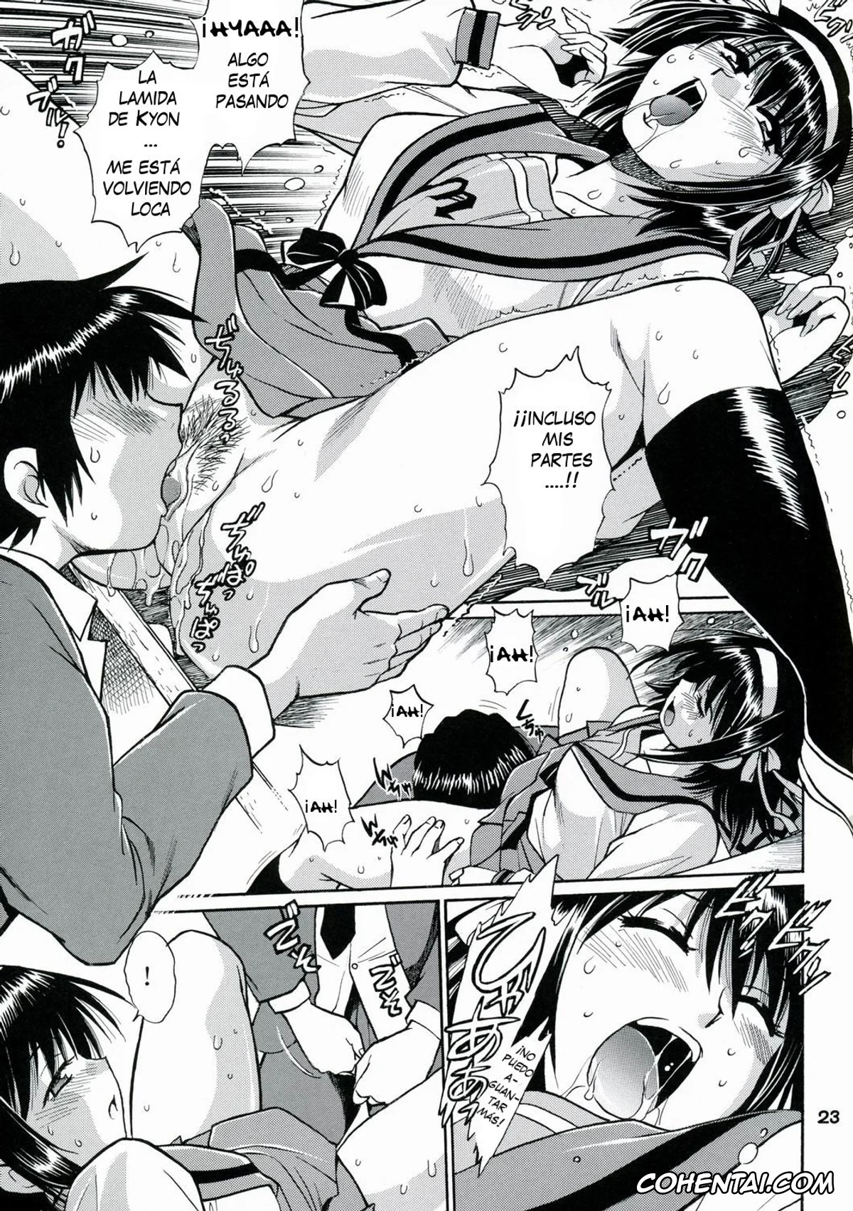 The Melancholy Of Haruhi Suzumiya | Suzumiya Haruhi No Yuuutsu xxx, Haruhi Suzumiya xxx, Kyon xxx, Mikuru Asahina xxx, Haruhi no Uzuki (Suzumiya Haruhi no Yuuutsu), pagina 22
