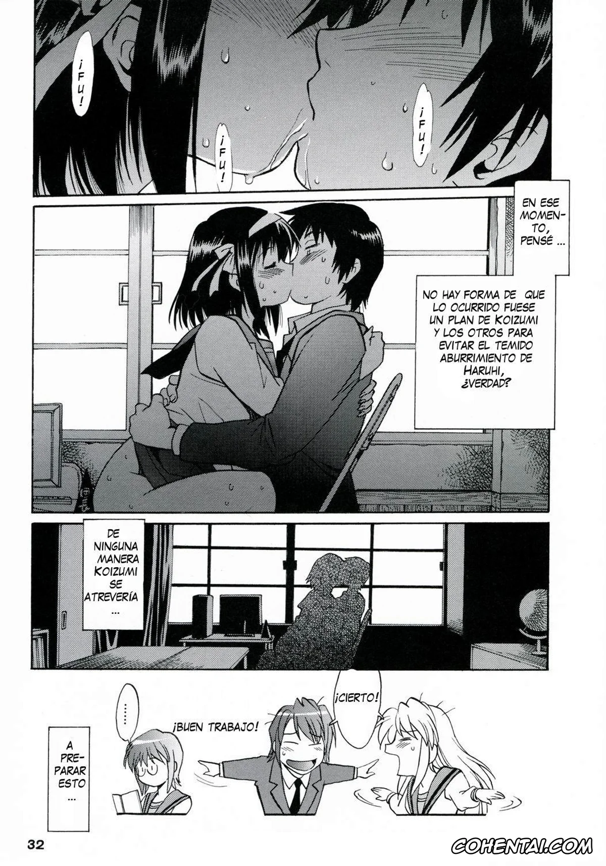 The Melancholy Of Haruhi Suzumiya | Suzumiya Haruhi No Yuuutsu xxx, Haruhi Suzumiya xxx, Kyon xxx, Mikuru Asahina xxx, Haruhi no Uzuki (Suzumiya Haruhi no Yuuutsu), pagina 31