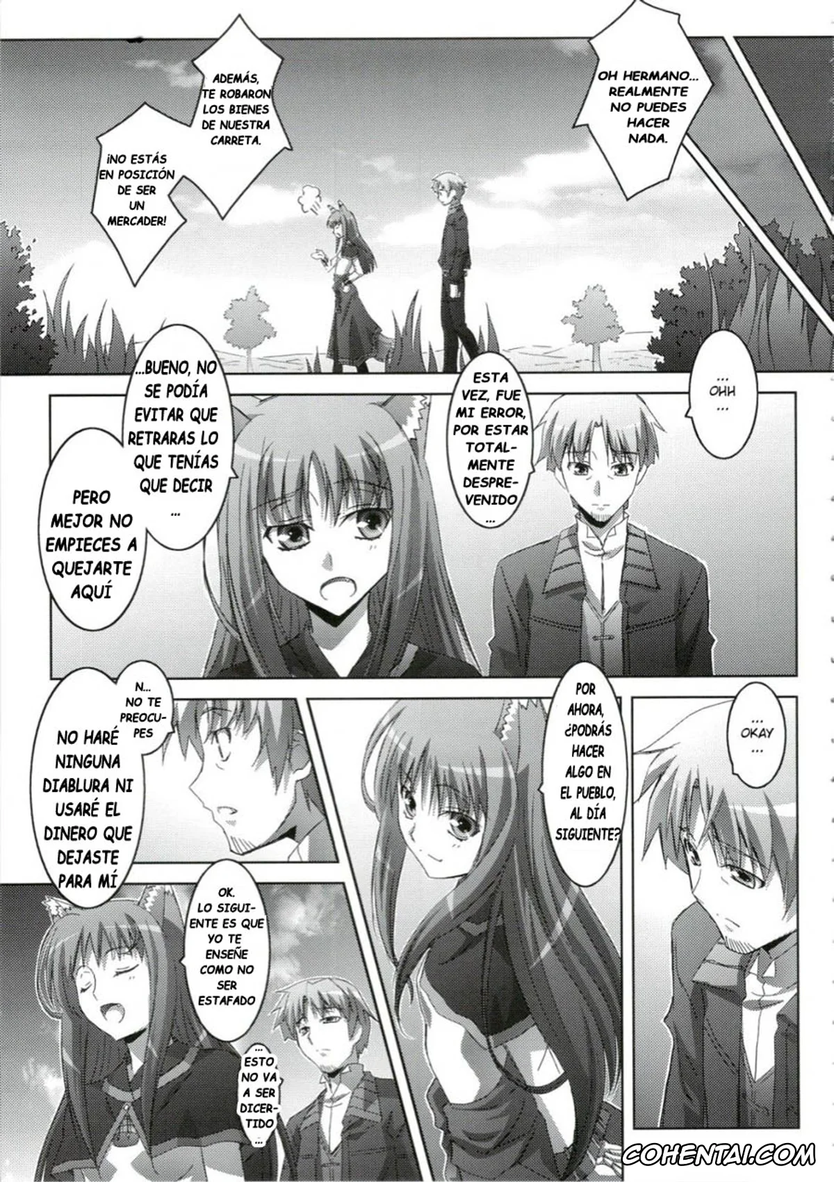 Spice And Wolf | Ookami To Koushinryou xxx, Holo xxx, Kraft Lawrence xxx, Horon Hororon (Ookami to Koushinryou), pagina 4