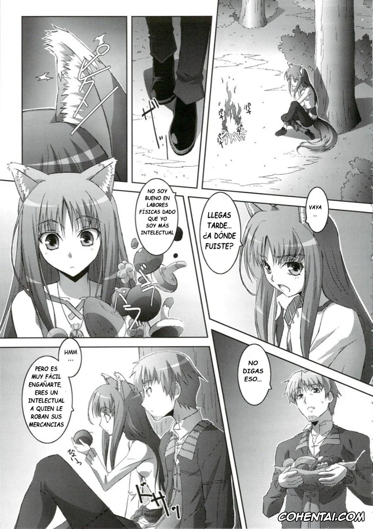 Spice And Wolf | Ookami To Koushinryou hentai, Holo hentai, Kraft Lawrence hentai, Horon Hororon (Ookami to Koushinryou), pagina 6