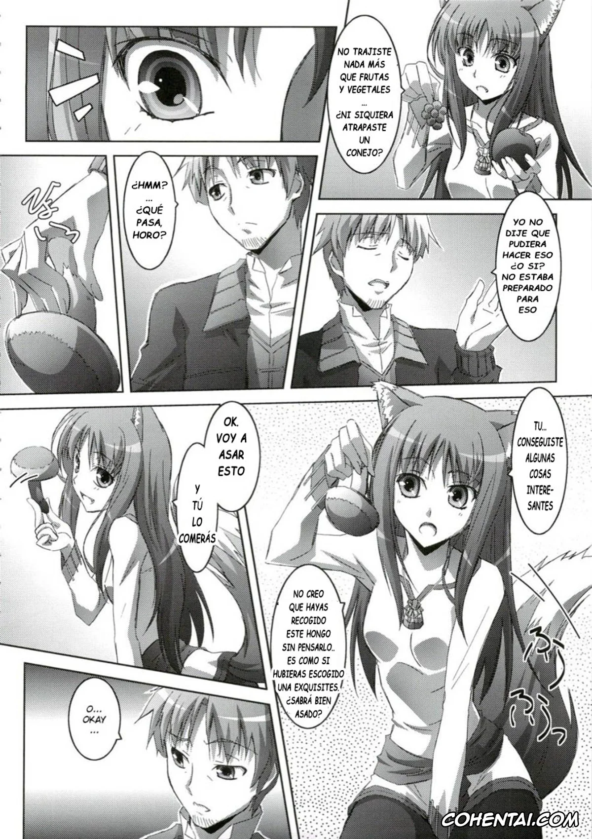 Spice And Wolf | Ookami To Koushinryou xxx, Holo xxx, Kraft Lawrence xxx, Horon Hororon (Ookami to Koushinryou), pagina 7