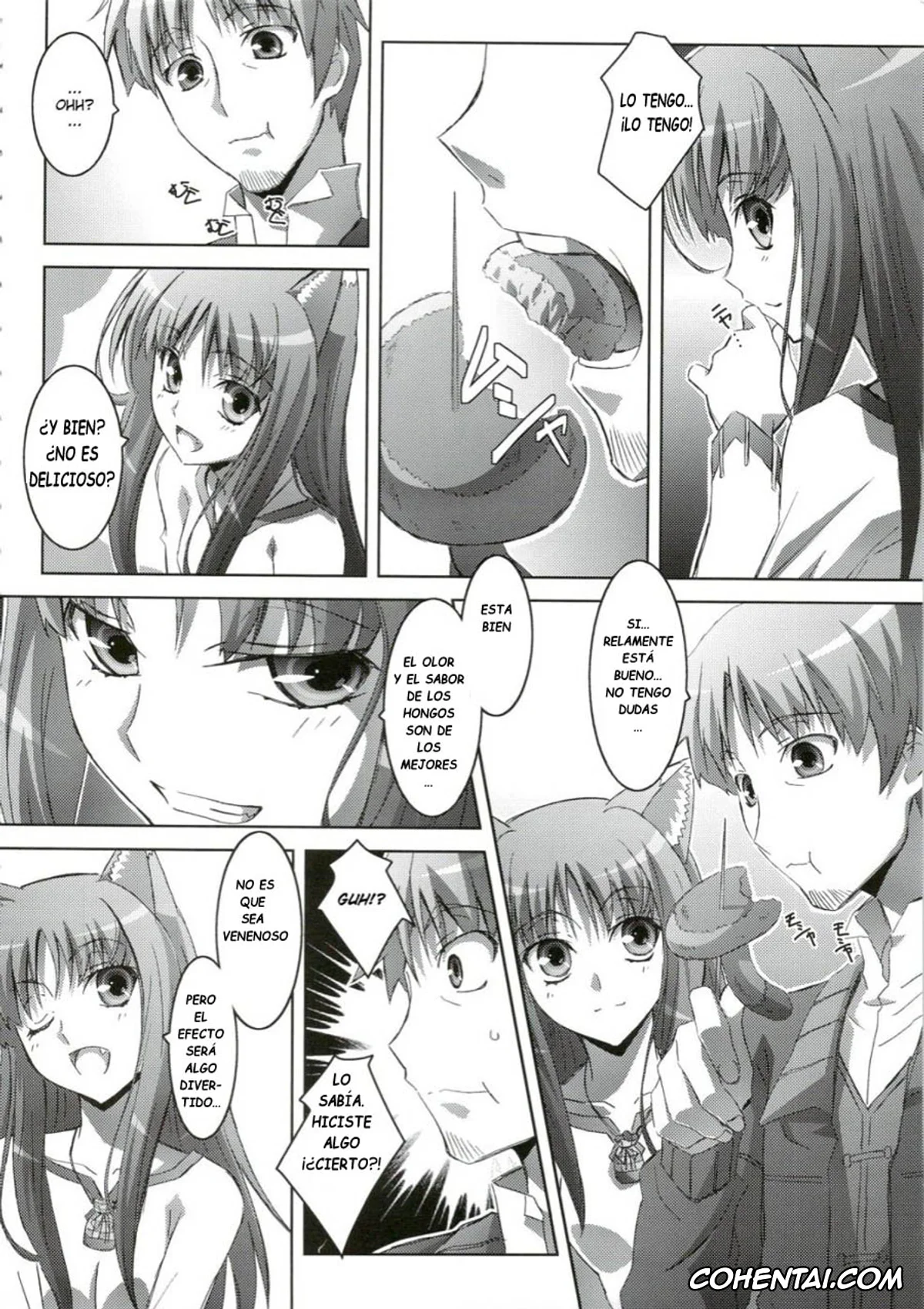Spice And Wolf | Ookami To Koushinryou hentai, Holo hentai, Kraft Lawrence hentai, Horon Hororon (Ookami to Koushinryou), pagina 9