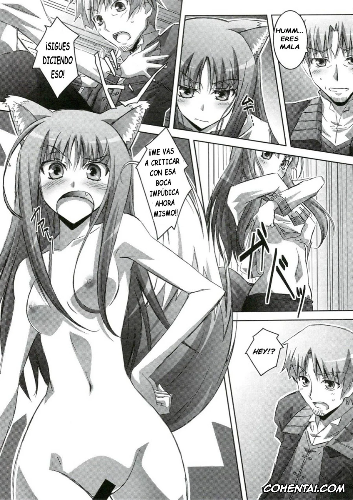Spice And Wolf | Ookami To Koushinryou hentai, Holo hentai, Kraft Lawrence hentai, Horon Hororon (Ookami to Koushinryou), pagina 12