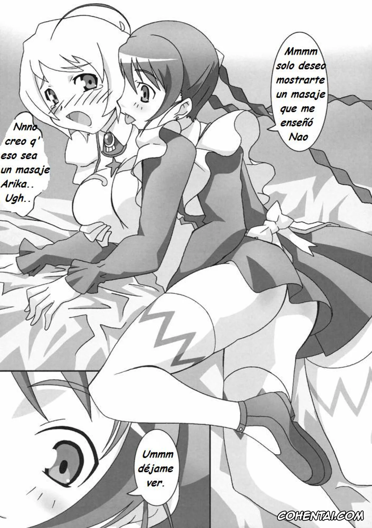 Mai-Otome hentai, Arika Yumemiya hentai, Erstin Ho hentai, Otome wa Genki!! (Mai-Otome), pagina 9