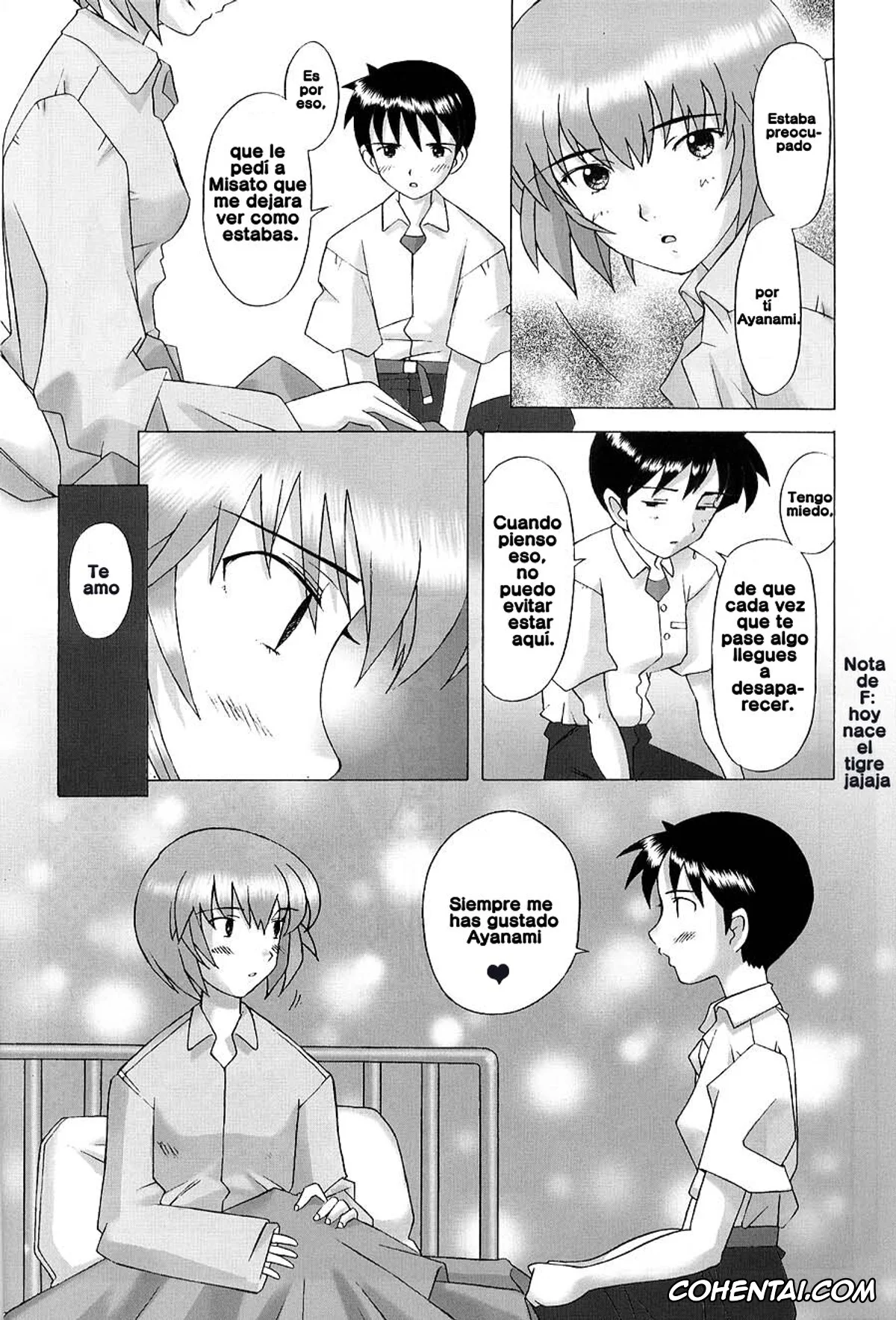 Neon Genesis Evangelion hentai, Rei Ayanami hentai, Shinji Ikari hentai, EDEN -Rei2- (Neon Genesis Evangelion), pagina 9