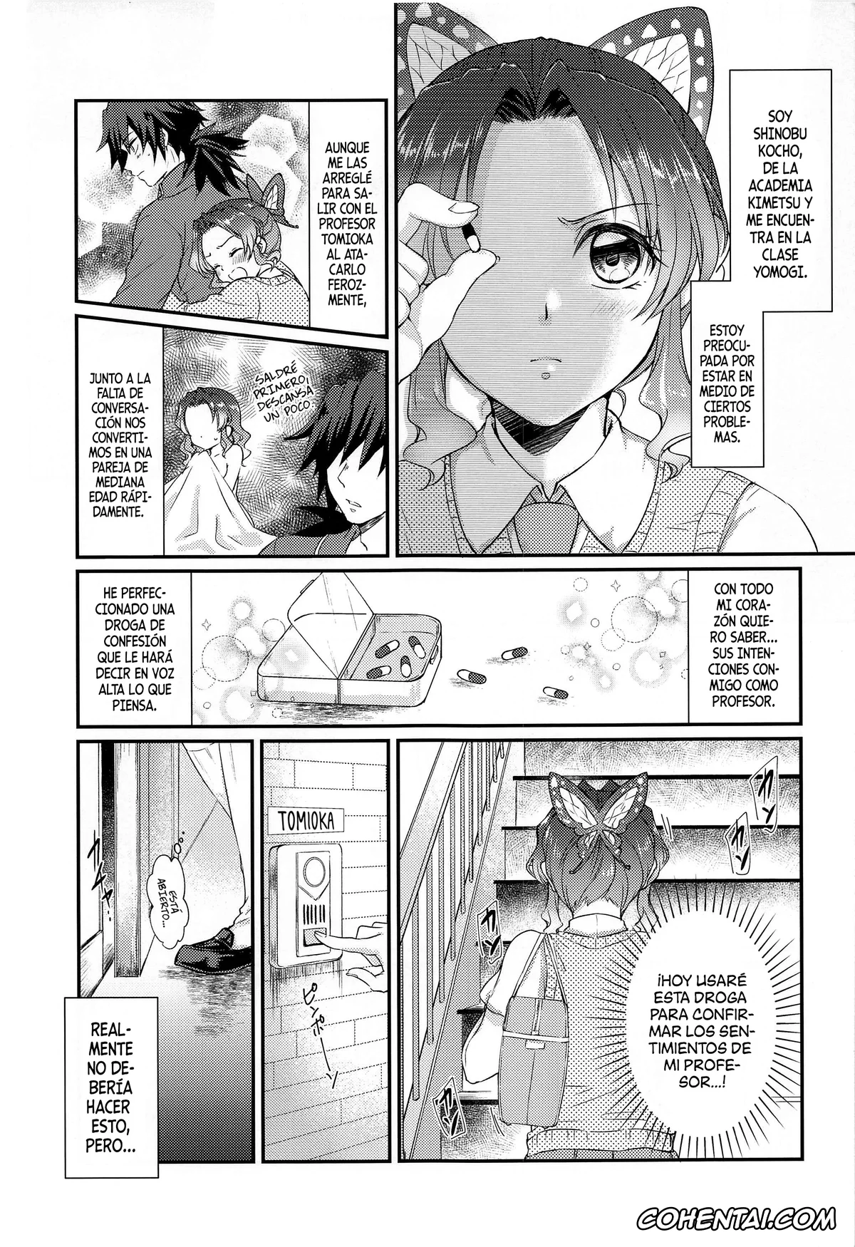 Kimetsu No Yaiba | Demon Slayer hentai, Giyuu Tomioka hentai, Shinobu Kochou hentai, Sweet Speech Party (Kimetsu no Yaiba), pagina 6