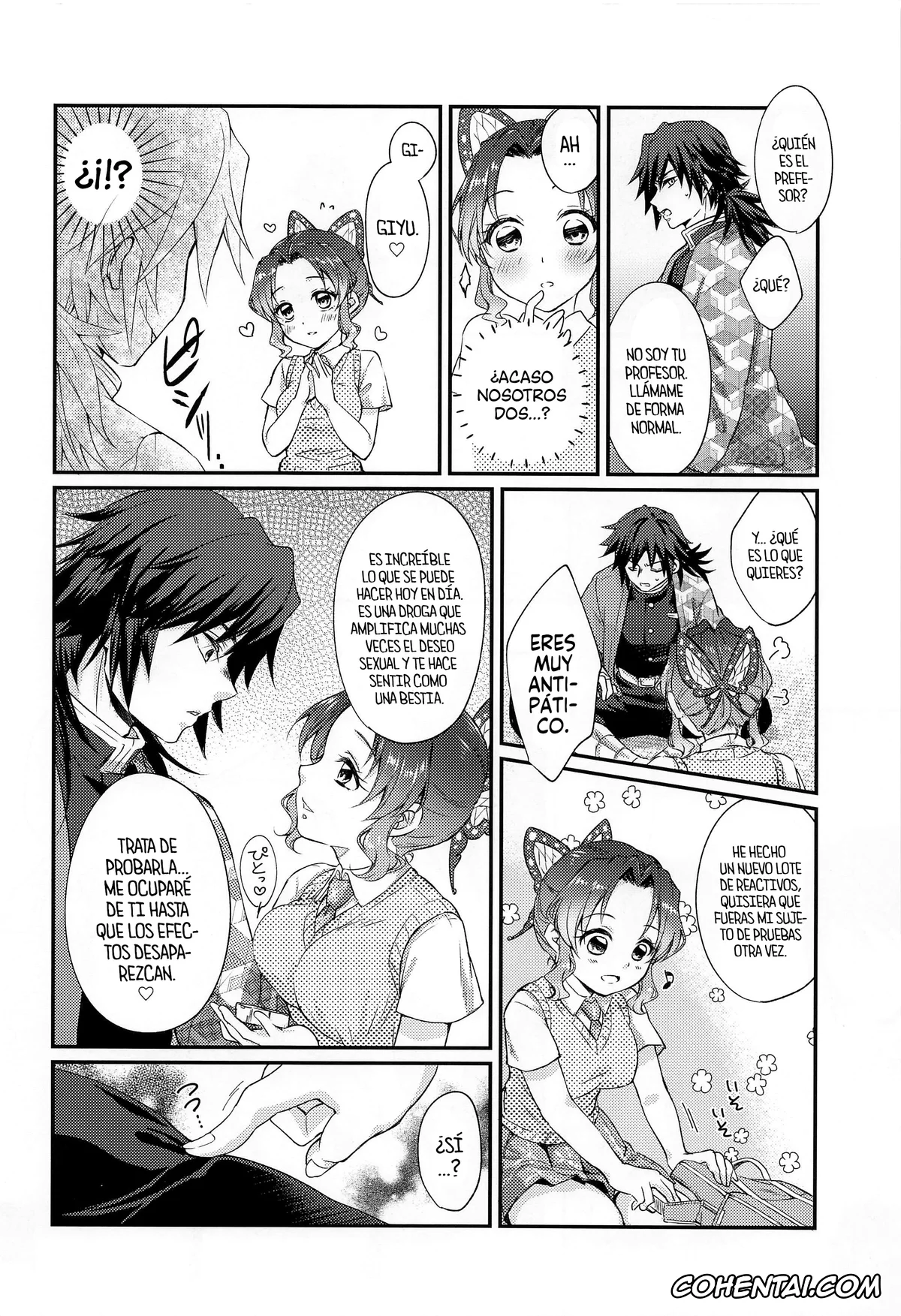 Kimetsu No Yaiba | Demon Slayer hentai, Giyuu Tomioka hentai, Shinobu Kochou hentai, Sweet Speech Party (Kimetsu no Yaiba), pagina 9