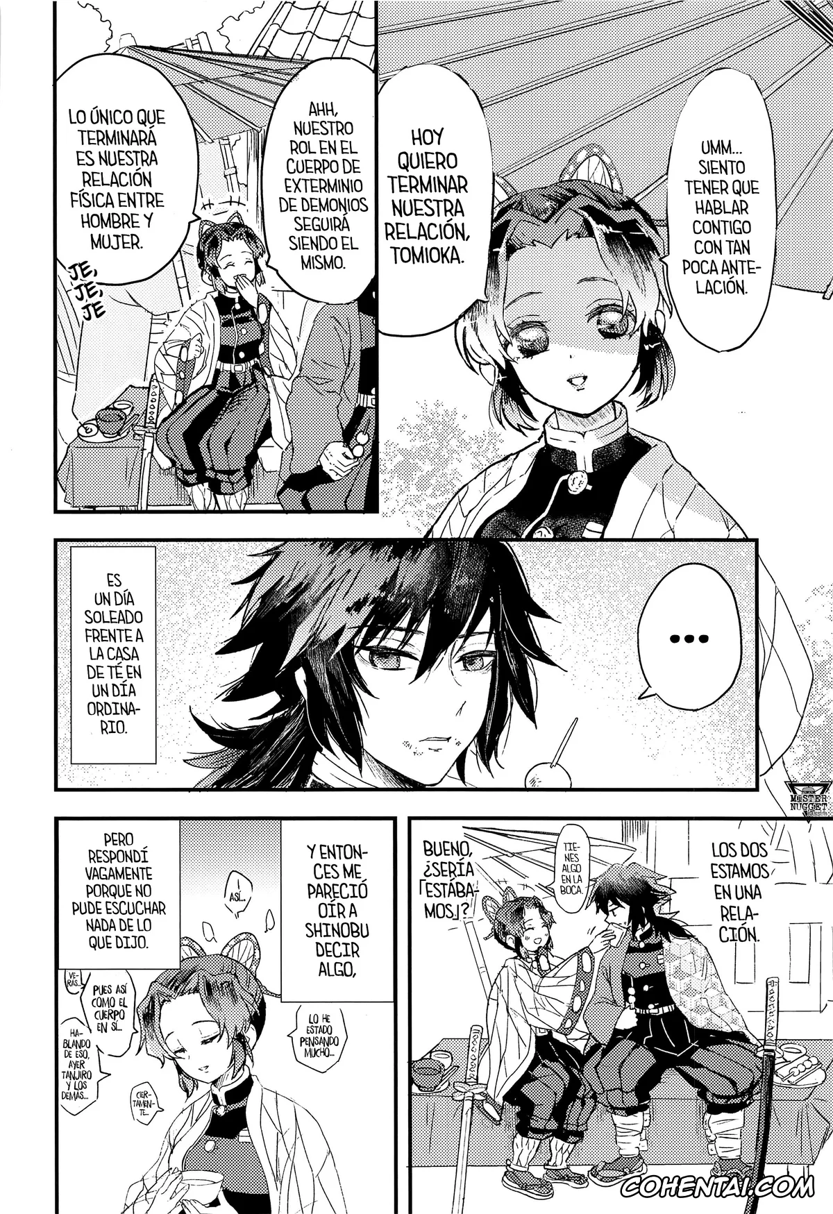 Kimetsu No Yaiba | Demon Slayer hentai, Giyuu Tomioka hentai, Shinobu Kochou hentai, Fushidara na Seishi (Kimetsu no Yaiba), pagina 3