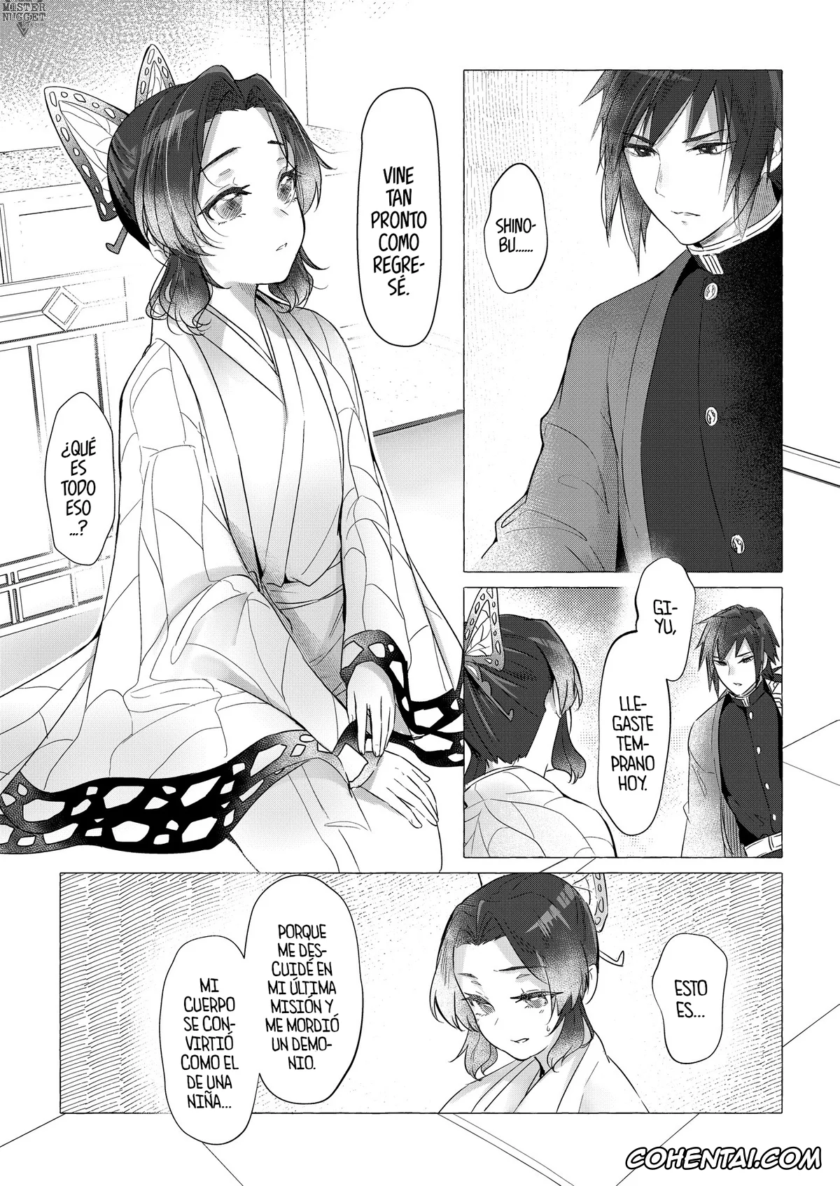 Kimetsu No Yaiba | Demon Slayer hentai, Giyuu Tomioka hentai, Shinobu Kochou hentai, Youchou taru Shukujo (Kimetsu no Yaiba), pagina 12