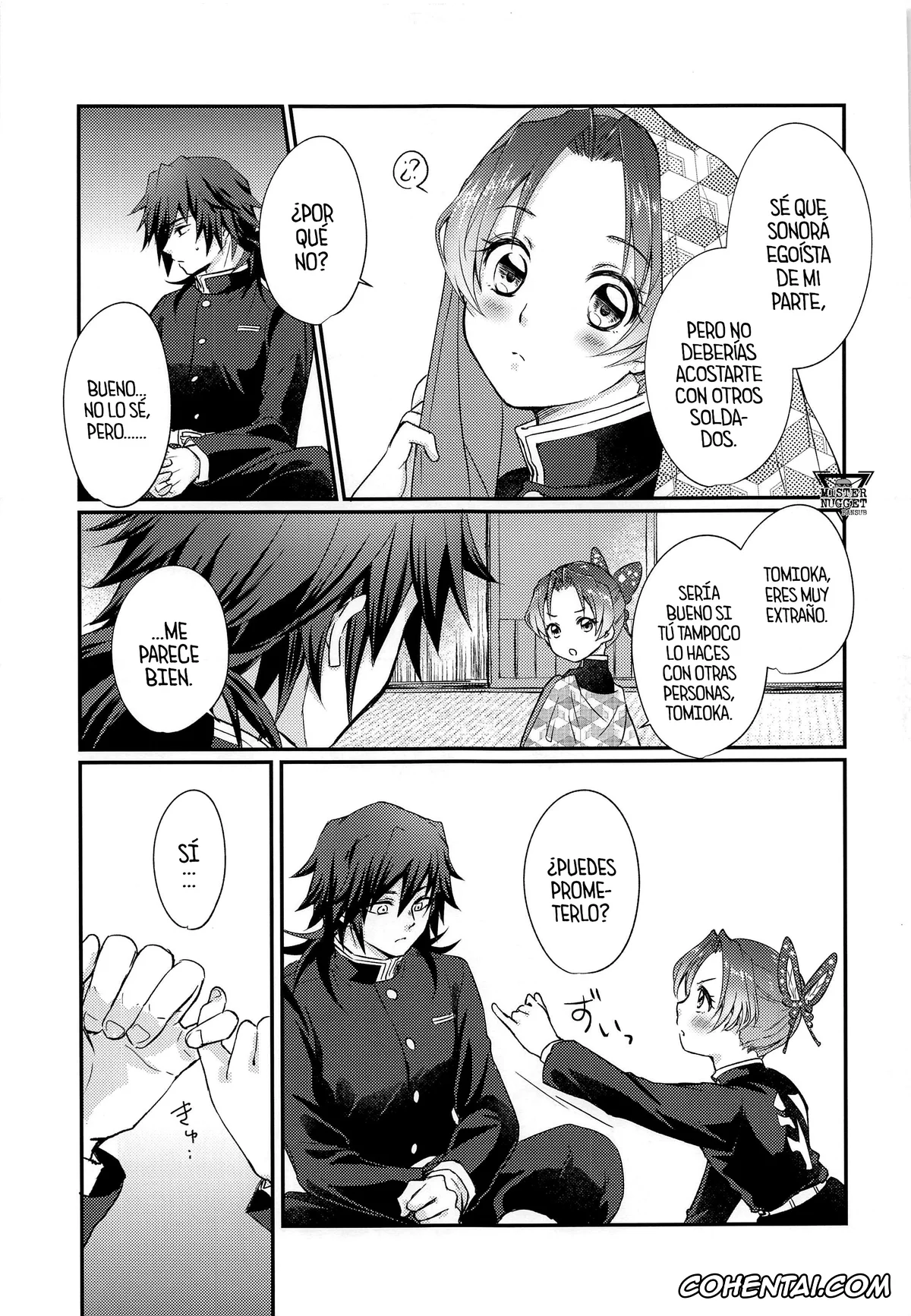 Kimetsu No Yaiba | Demon Slayer xxx, Giyuu Tomioka xxx, Shinobu Kochou xxx, Hensei Soutaiteki Kisei Ai (Kimetsu no Yaiba), pagina 34