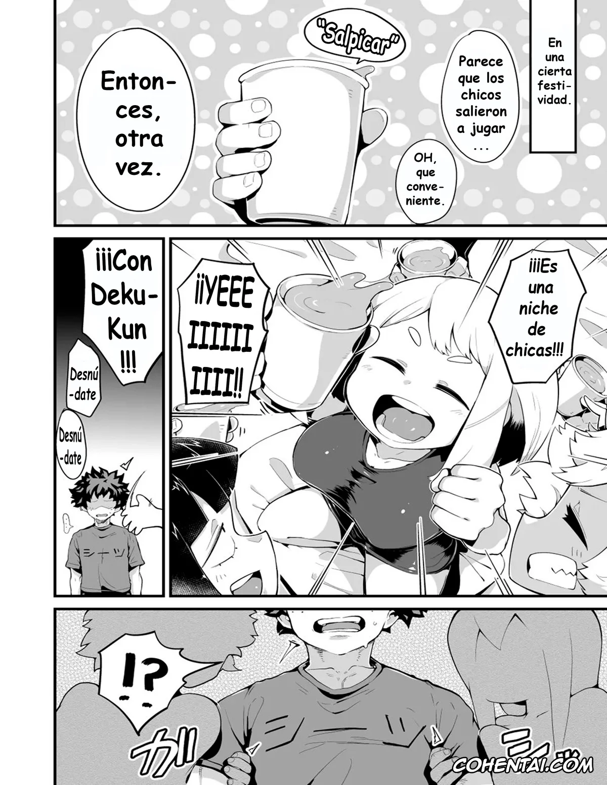 My Hero Academia | Boku No Hero Academia hentai, Ibara Shiozaki hentai, Itsuka Kendou hentai, Izuku Midoriya hentai, Kinoko Komori hentai, Ochako Uraraka hentai, Pony Tsunotori hentai, Reiko Yanagi hentai, Setsuna Tokage hentai, Yui Kodai hentai, Boku to Nottori Villain Nakademia Vol. 4 (Boku no Hero Academia), pagina 3