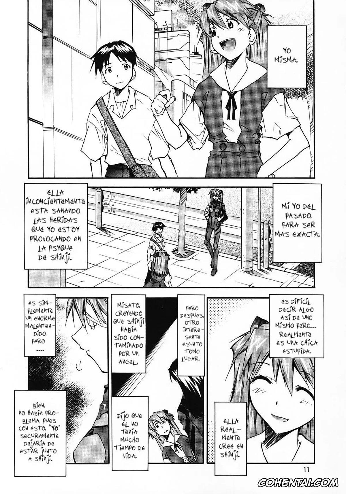 Neon Genesis Evangelion hentai, Asuka Langley Soryu hentai, Shinji Ikari hentai, RE-TAKE 0 (Neon Genesis Evangelion), pagina 12