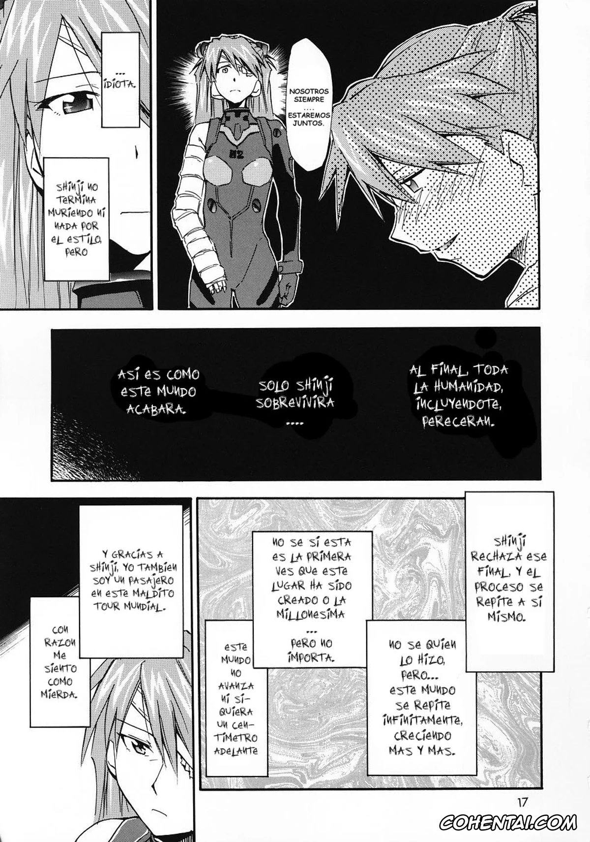 Neon Genesis Evangelion hentai, Asuka Langley Soryu hentai, Shinji Ikari hentai, RE-TAKE 0 (Neon Genesis Evangelion), pagina 18