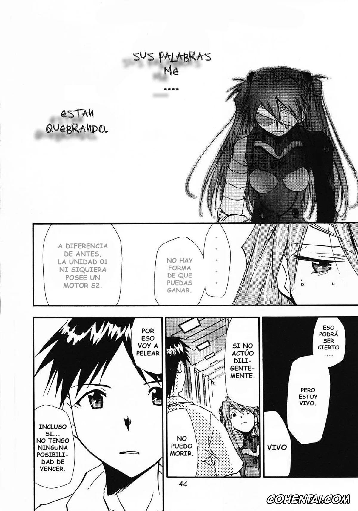 Neon Genesis Evangelion xxx, Asuka Langley Soryu xxx, Shinji Ikari xxx, RE-TAKE 0 (Neon Genesis Evangelion), pagina 43