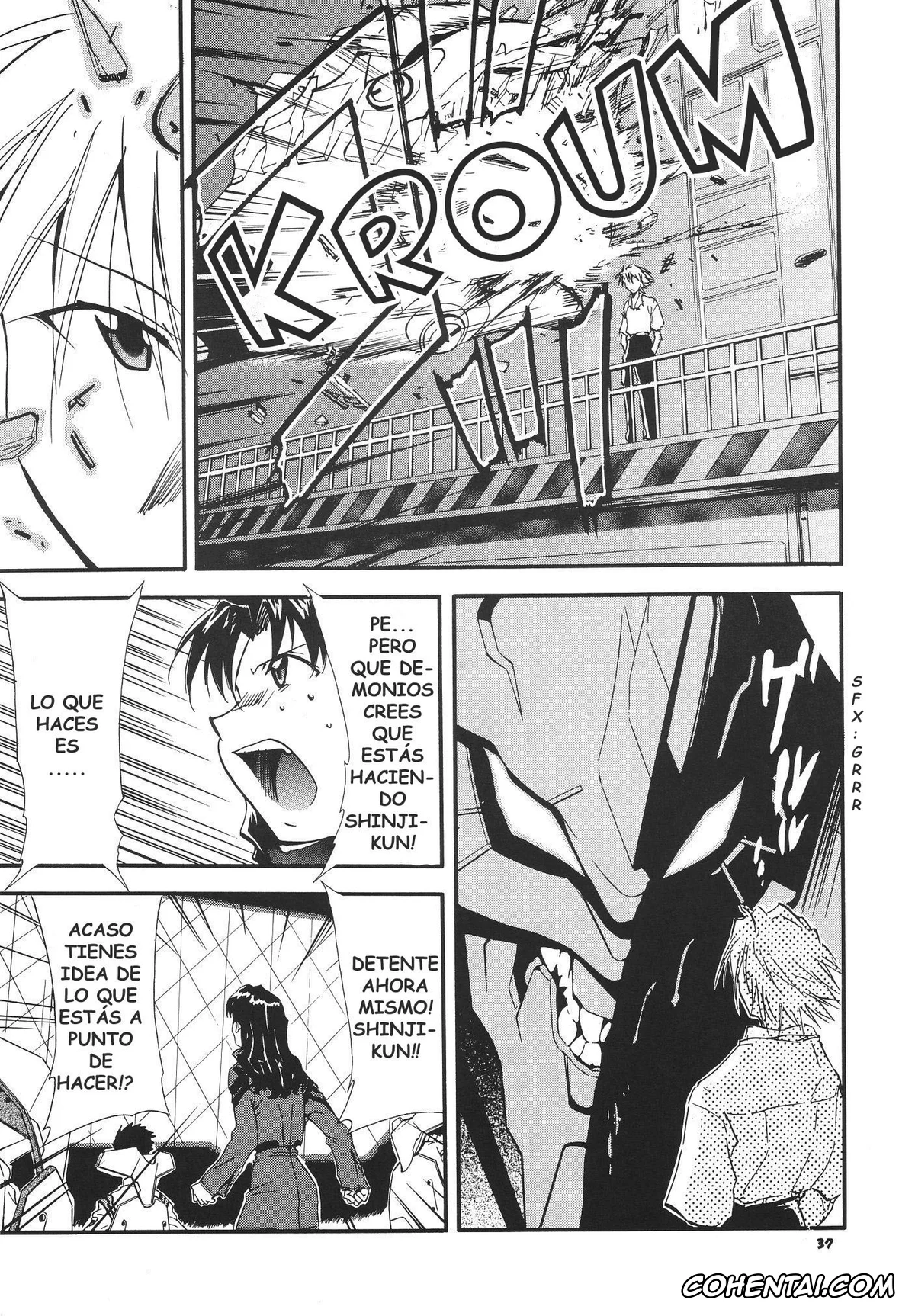 Neon Genesis Evangelion porno, Asuka Langley Soryu porno, Shinji Ikari porno, RE-TAKE 3 (Neon Genesis Evangelion), pagina 35