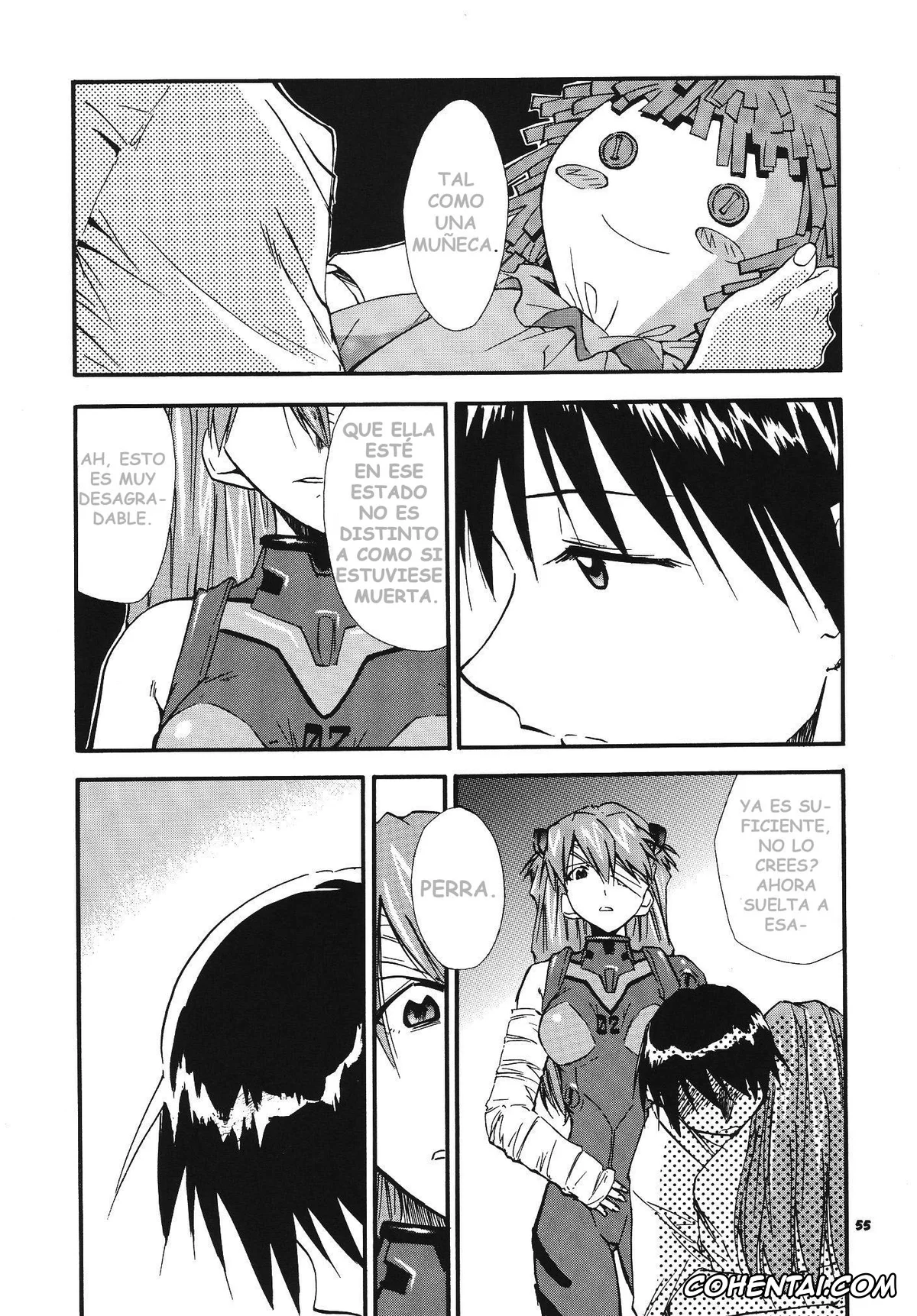 Neon Genesis Evangelion porno, Asuka Langley Soryu porno, Shinji Ikari porno, RE-TAKE 3 (Neon Genesis Evangelion), pagina 53