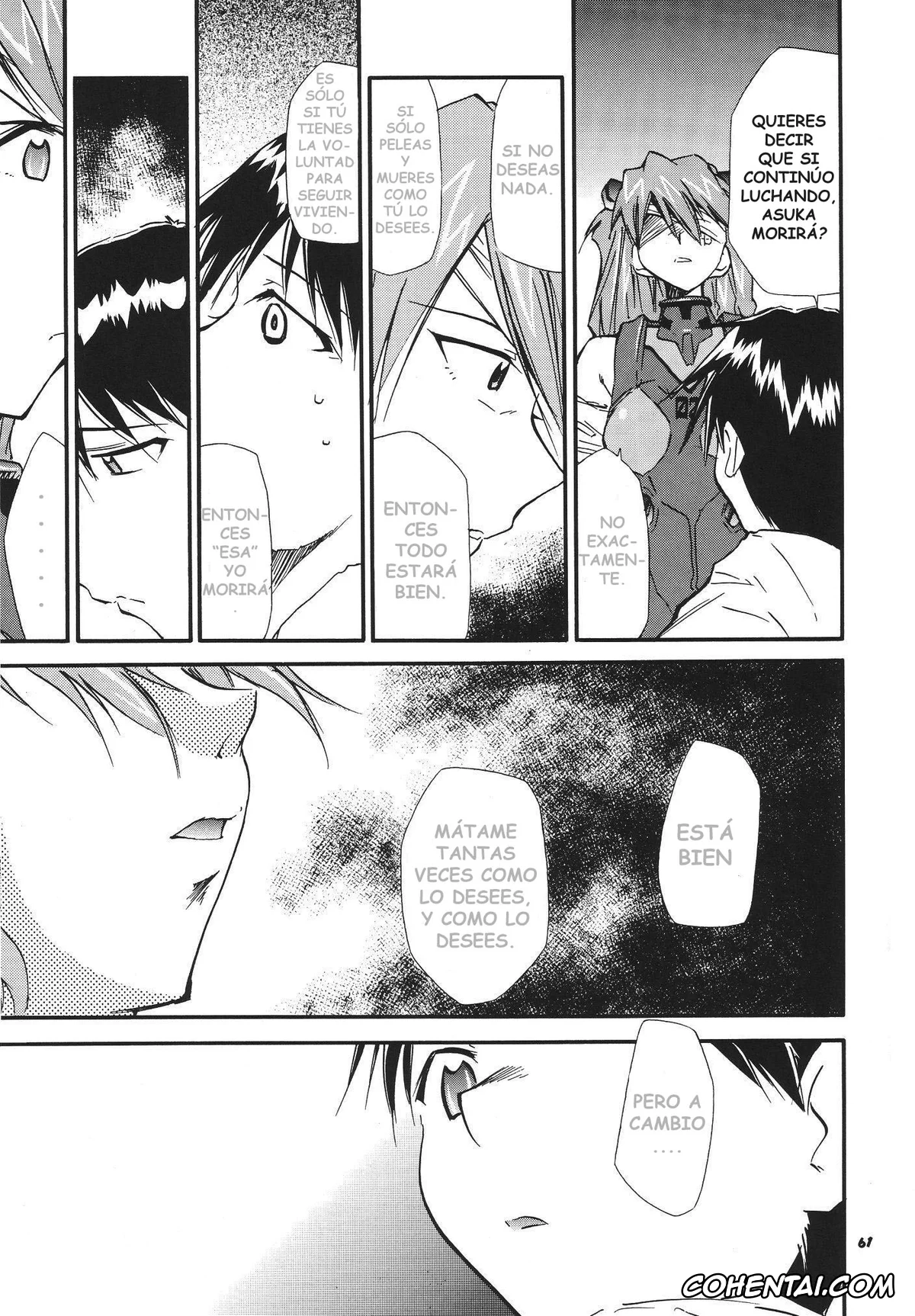 Neon Genesis Evangelion porno, Asuka Langley Soryu porno, Shinji Ikari porno, RE-TAKE 3 (Neon Genesis Evangelion), pagina 59